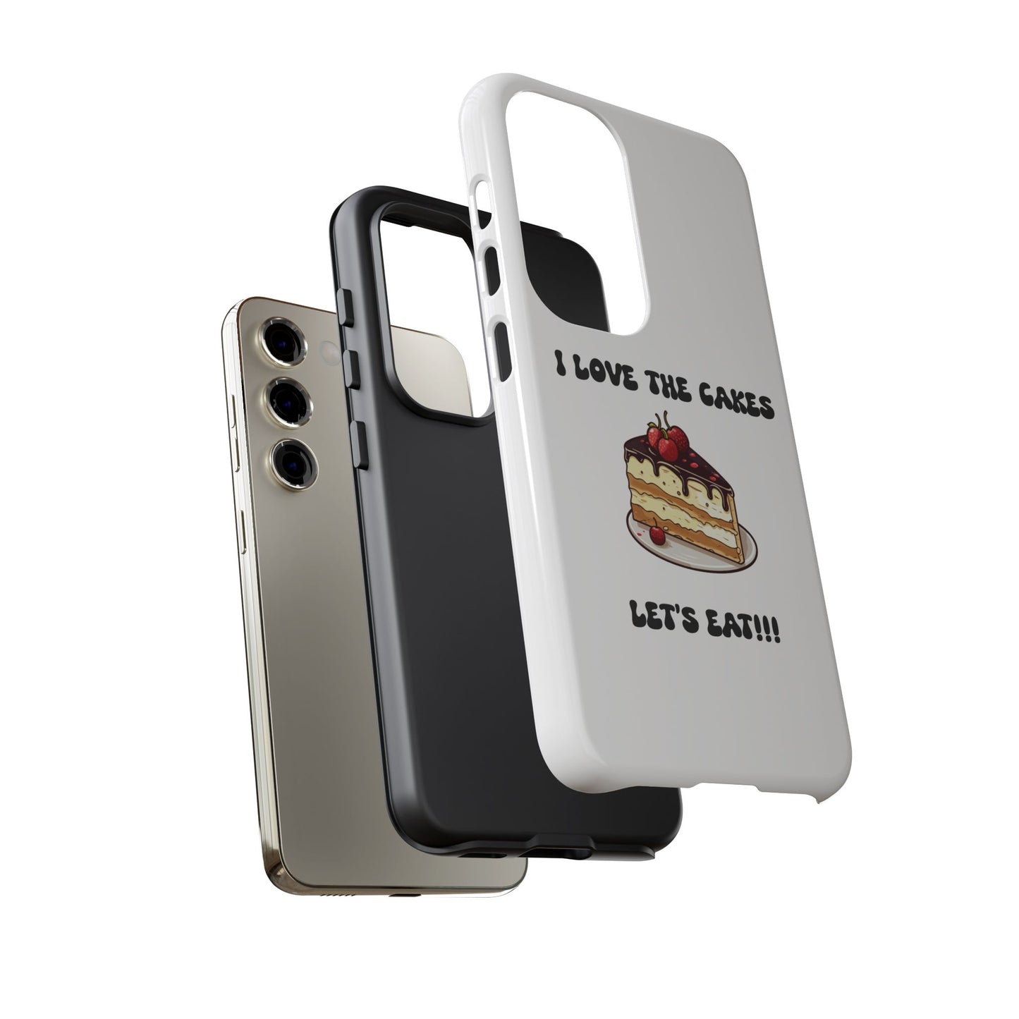 I Love the Cakes Phone Case, BBW Lover, Custom Tough Cases