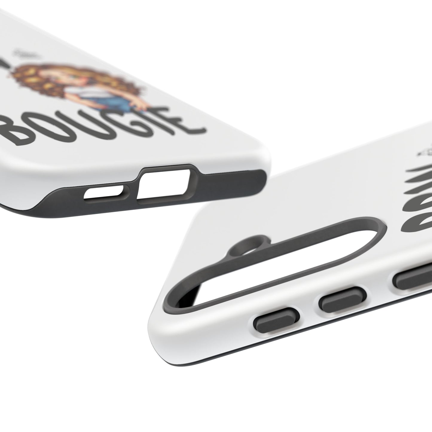 BBW & Bougie Phone Case, Cute Phone Cover for Plus Size Empowerment, Fun Gift for Friends, Motivational Case for Holidays