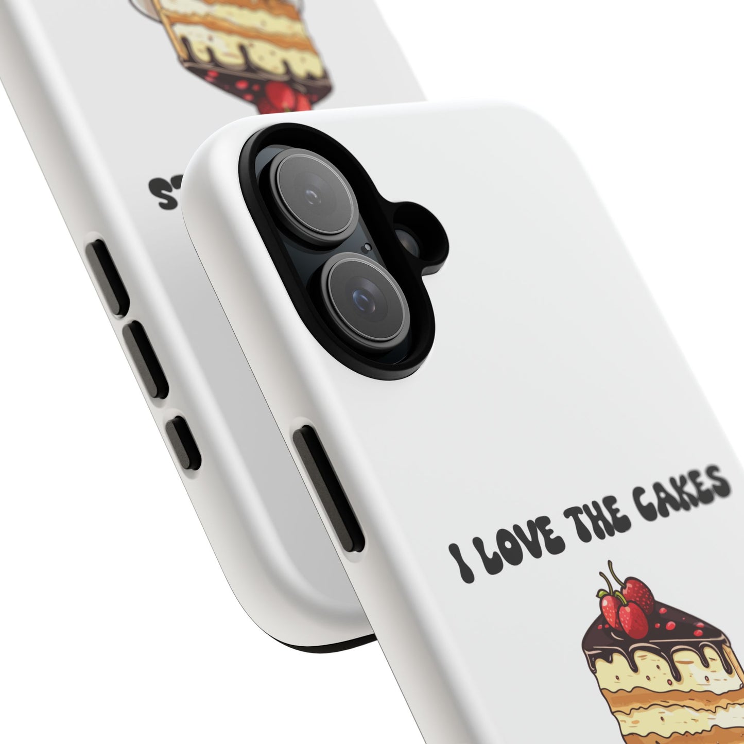 I Love the Cakes Phone Case, BBW Lover, Custom Tough Cases