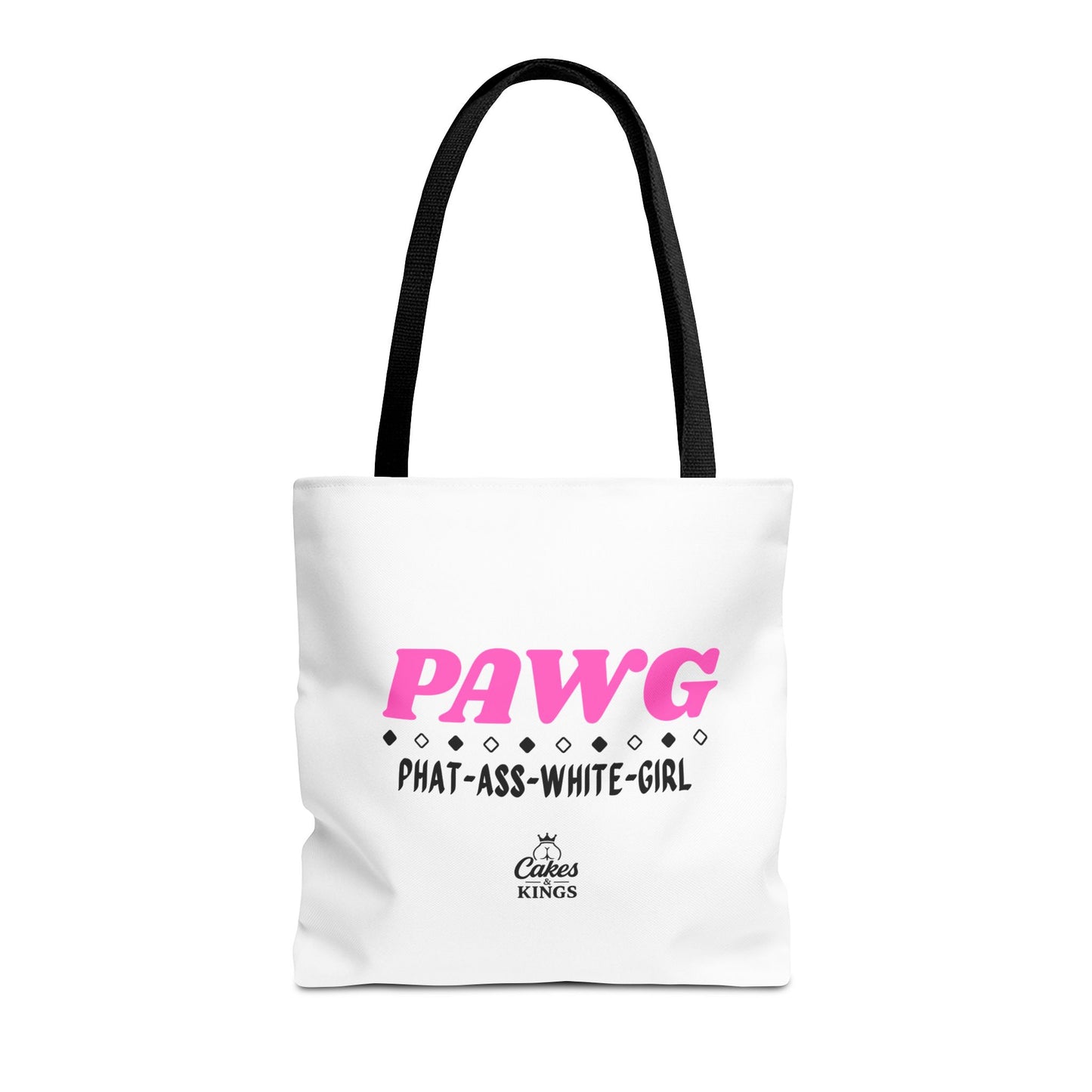 Trendy Tote Bag - PAWG Design, Fun Gift for Friends, Stylish Everyday Bag, Cute Travel Accessory, Perfect for Parties, Beach Day