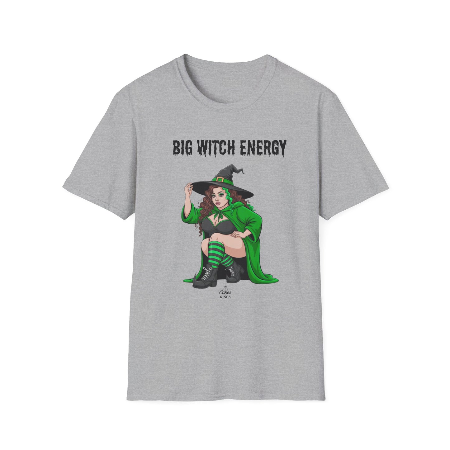 Big Witch Energy Unisex T-Shirt, Halloween Shirt, Witchy Tee, Gift for Her, Spooky Season Fun
