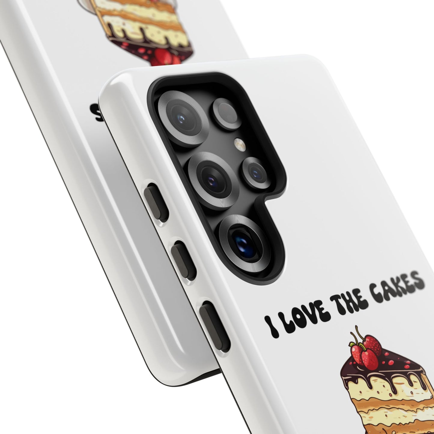 I Love the Cakes Phone Case, BBW Lover, Custom Tough Cases