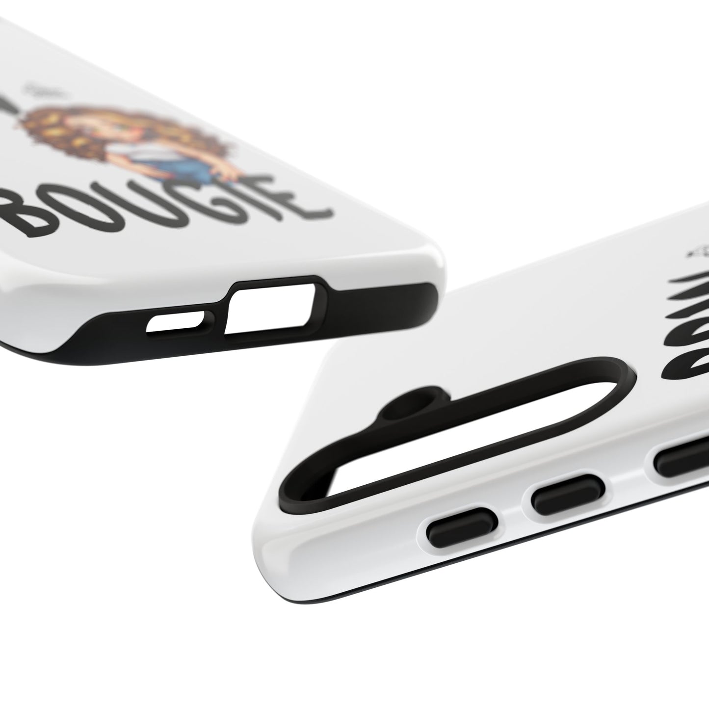 BBW & Bougie Phone Case, Cute Phone Cover for Plus Size Empowerment, Fun Gift for Friends, Motivational Case for Holidays