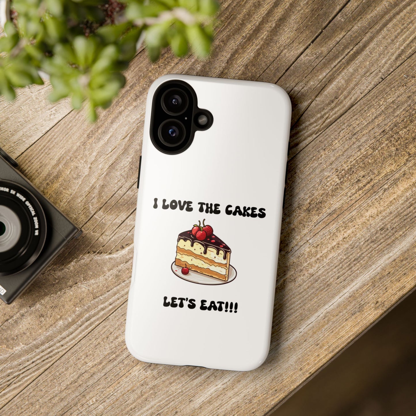 I Love the Cakes Phone Case, BBW Lover, Custom Tough Cases