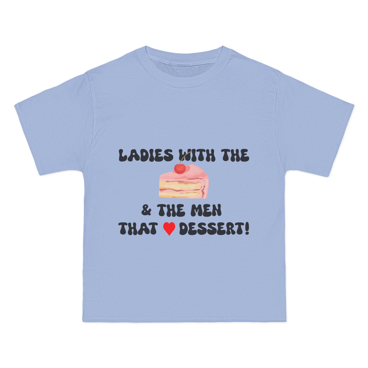 Love the Cakes T-Shirt | Curvy Women, BBW T-Shirt, Cute Casual Wear | Birthday Gift