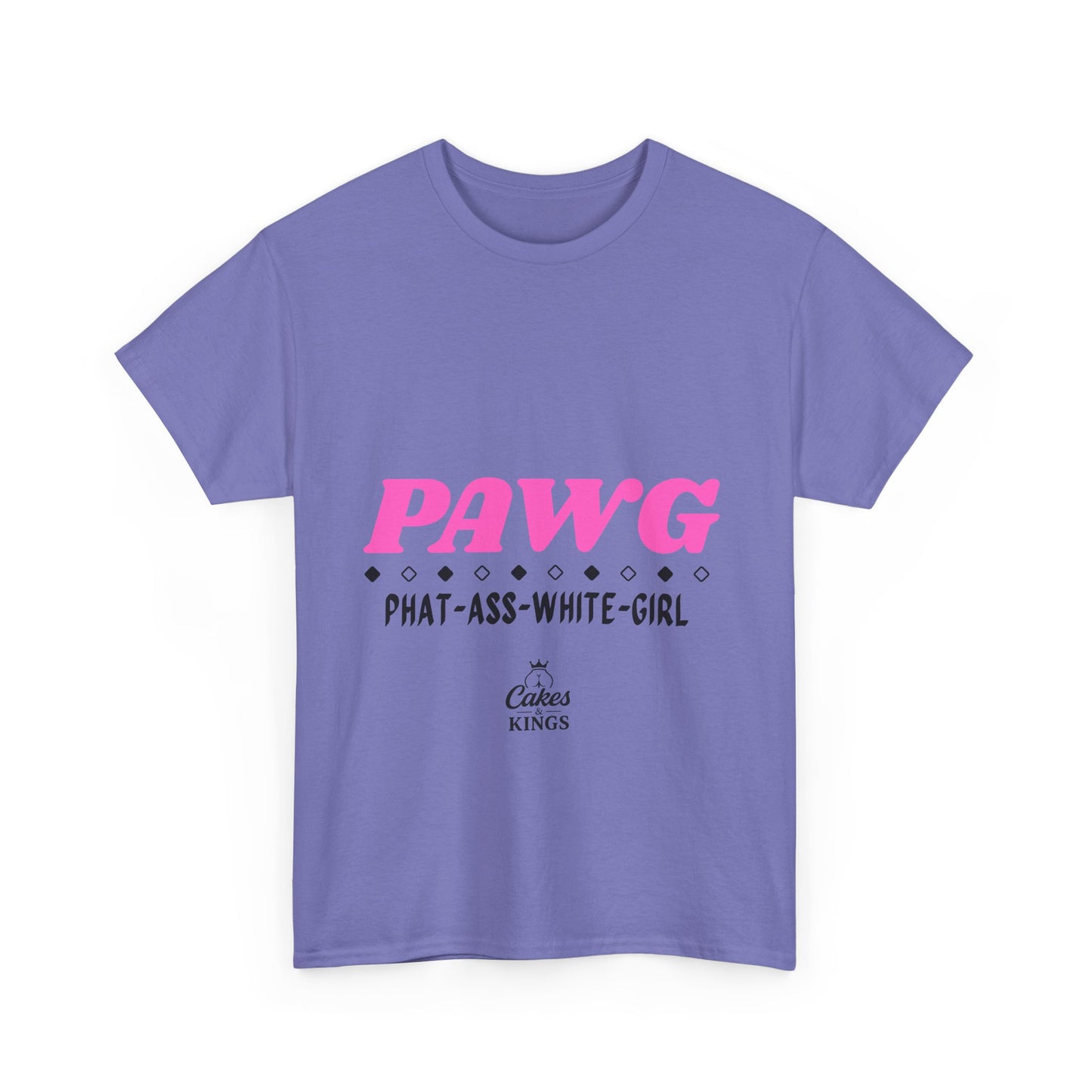 PAWG - Phat Ass White Gril, Unisex Graphic Tee: Fun & Playful PUAG Shirt for Casual Wear, Gifts, Parties, Street Style, Everyday Outfit