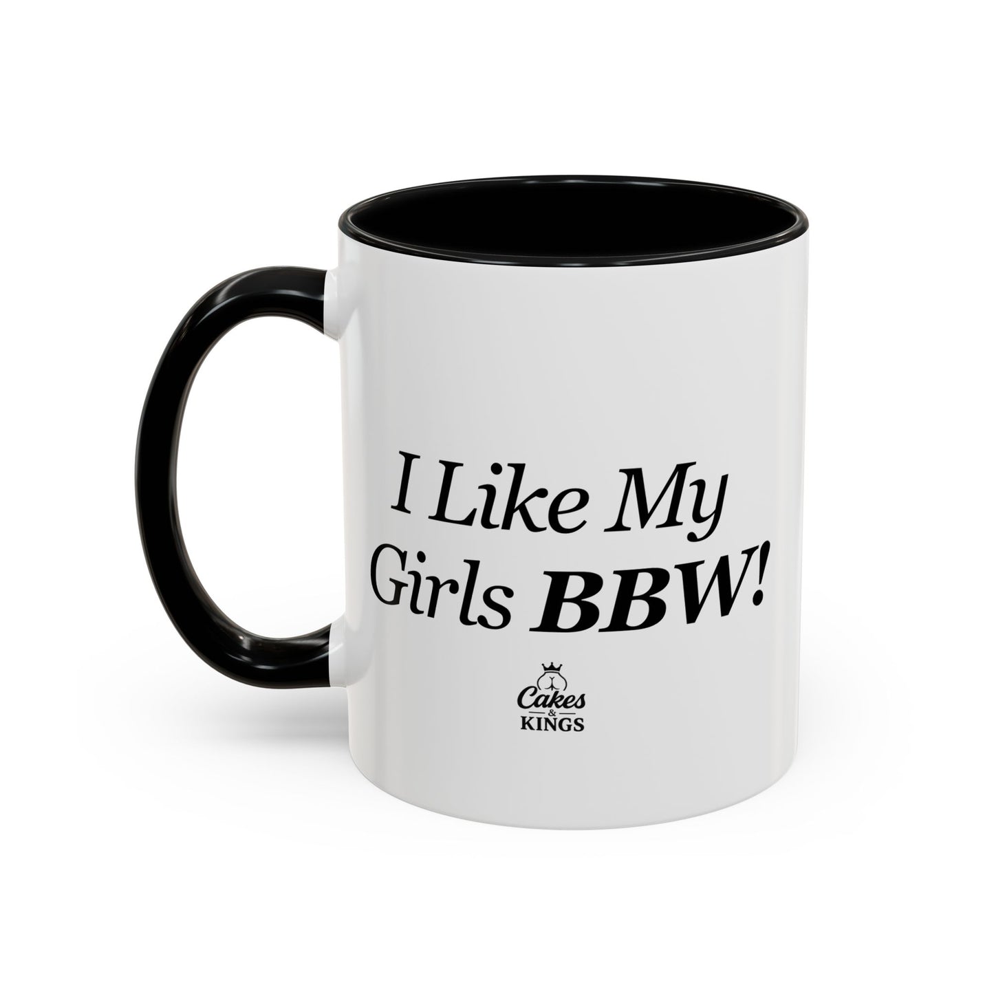 Funny Accent Coffee Mug - Perfect Gift for BBW Lovers, Funny Mugs for Friends, Coffee Cups for Home or Office
