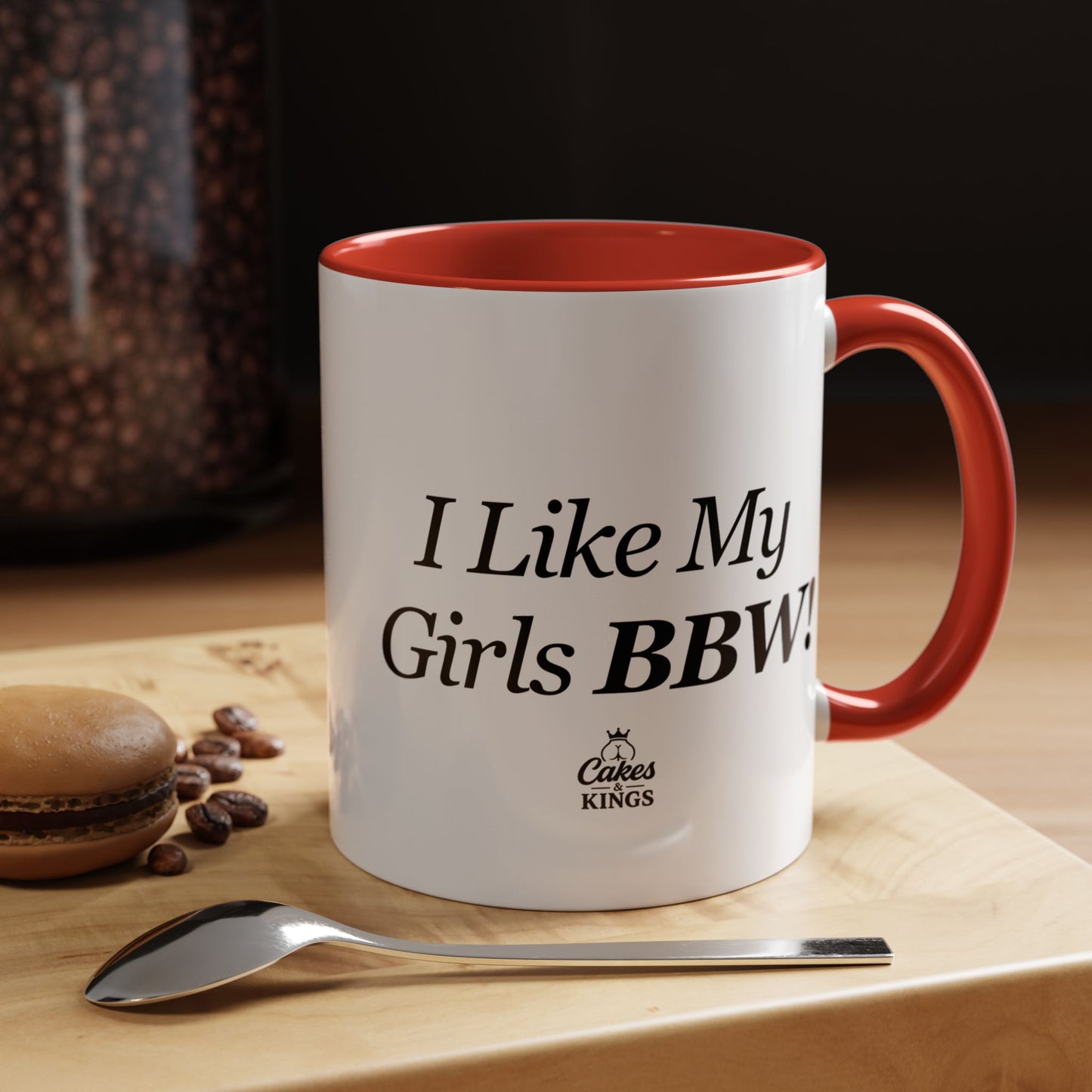 Funny Accent Coffee Mug - Perfect Gift for BBW Lovers, Funny Mugs for Friends, Coffee Cups for Home or Office