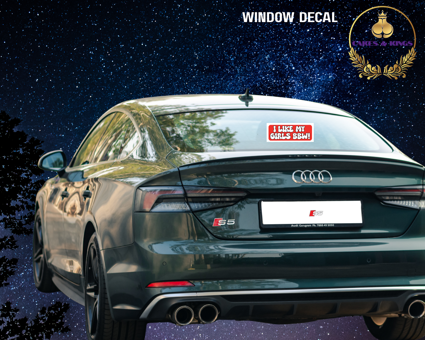 Decal Sticker, Car Decal, Window Decal, Laptop