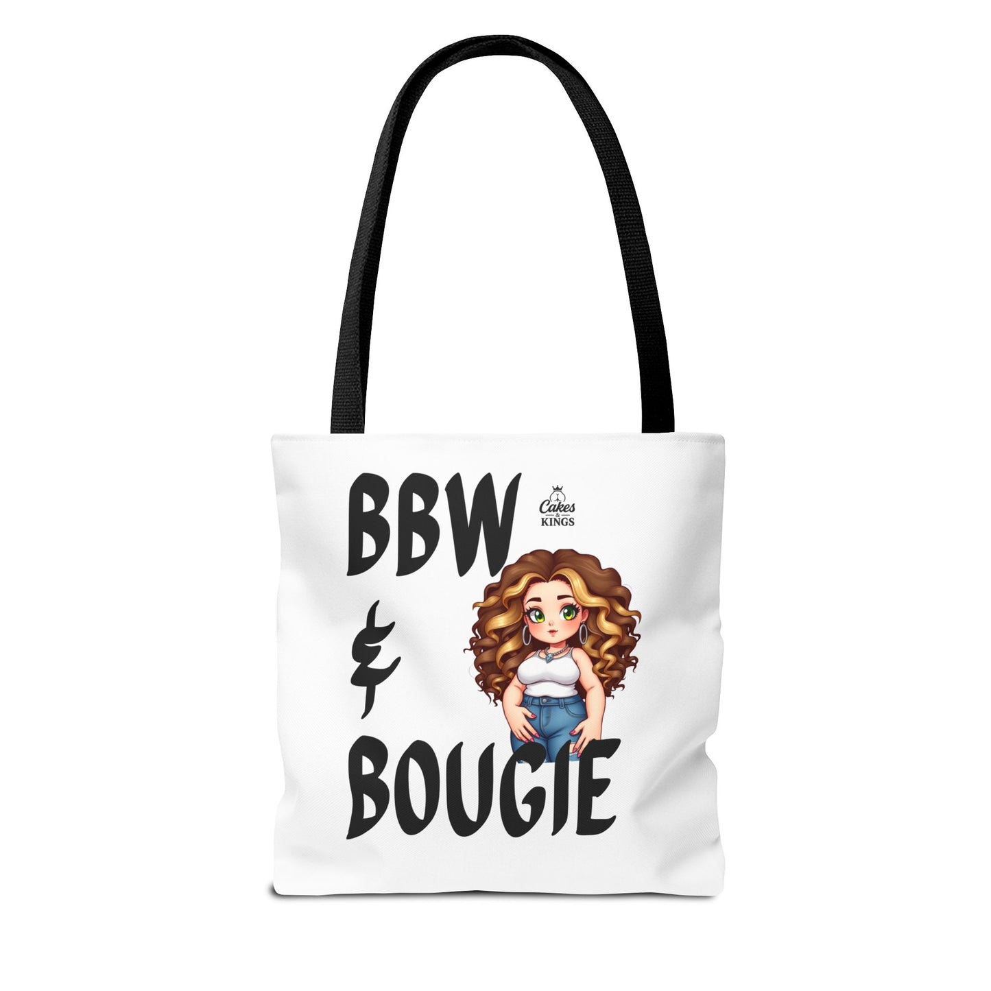 Chic BBW & Bougie Tote Bag for Everyday Use, Stylish Shopping, Gift for Her, Fashion Accessory, Cute Graphic Bag