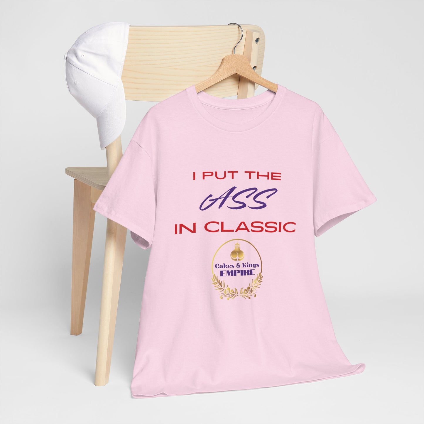 Unisex Heavy Cotton Tee - I Put the Sass in Classic, Casual Style, Gift for Friends, Trendy T-Shirt, Everyday Wear, Unique Apparel