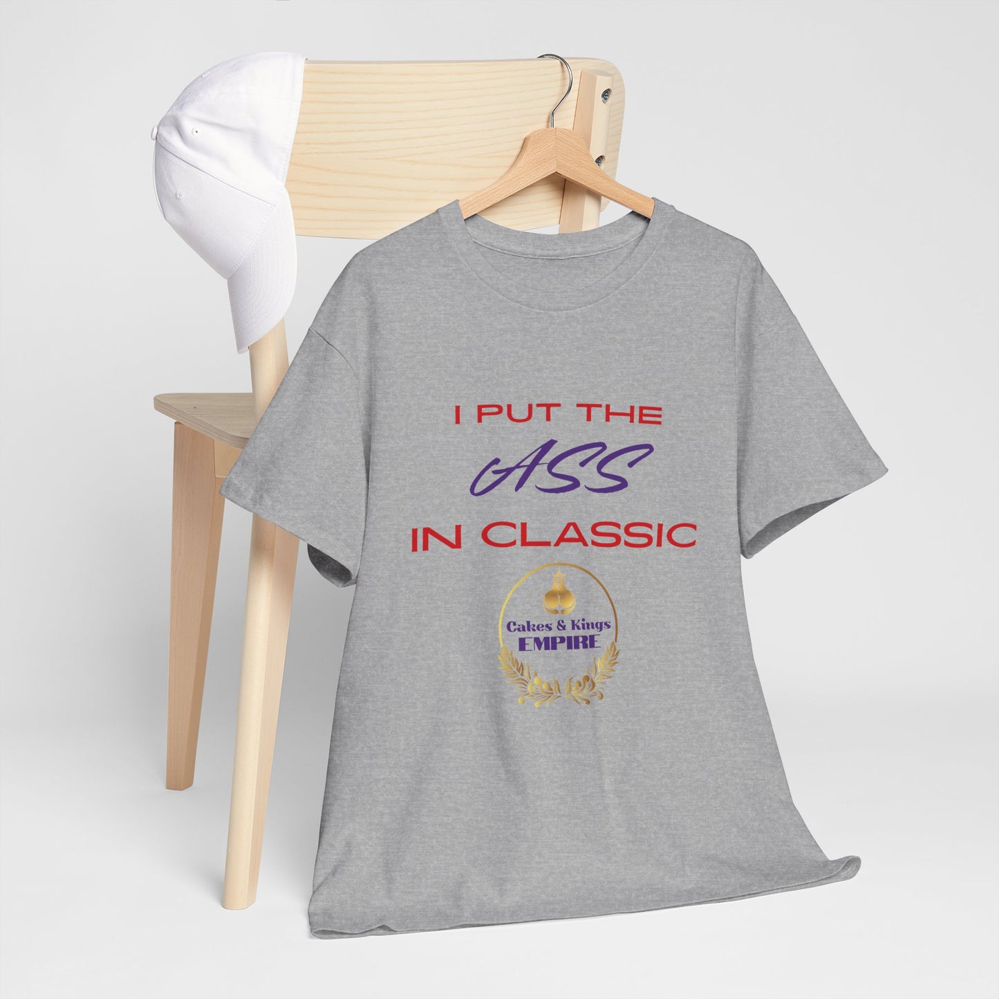 Unisex Heavy Cotton Tee - I Put the Sass in Classic, Casual Style, Gift for Friends, Trendy T-Shirt, Everyday Wear, Unique Apparel