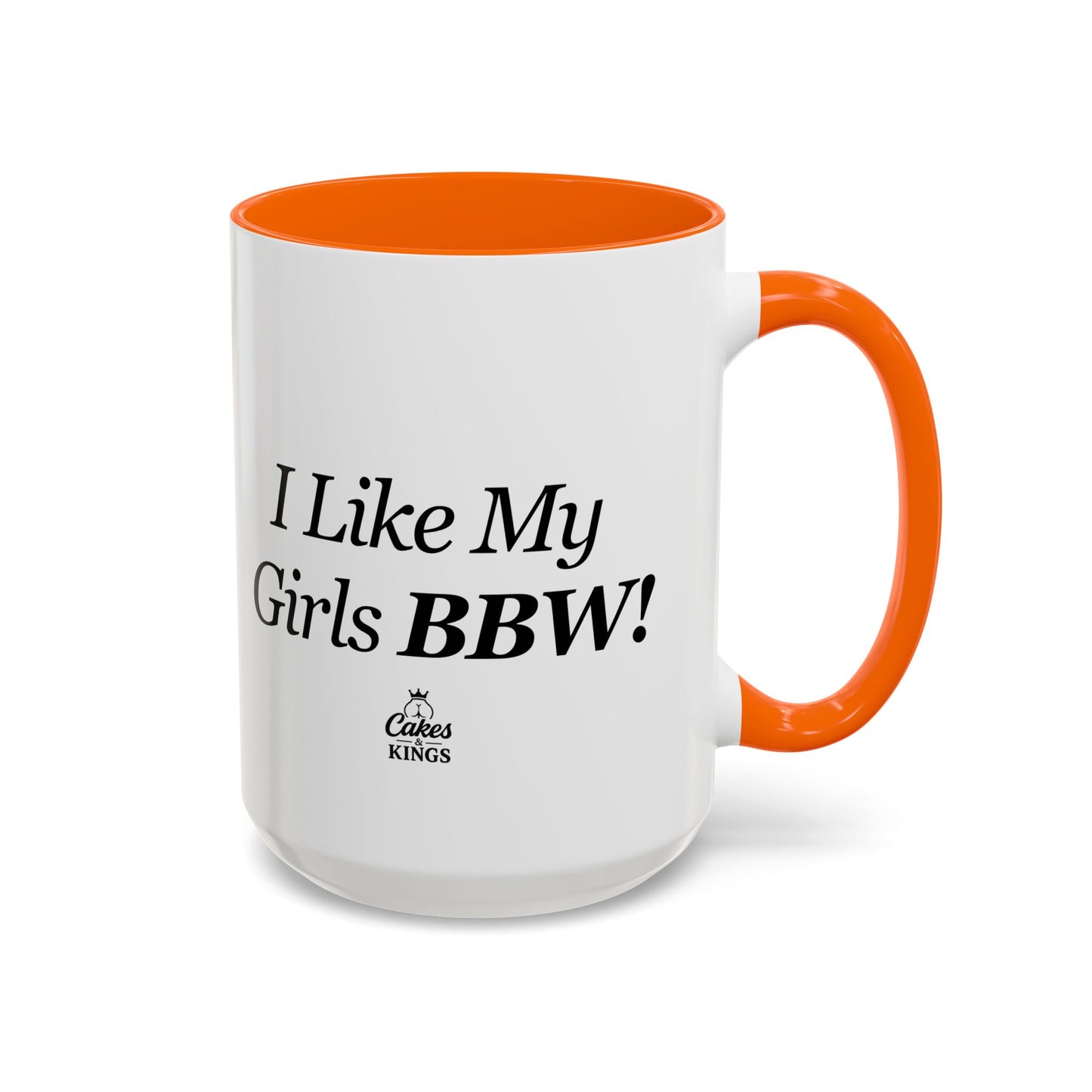 Funny Accent Coffee Mug - Perfect Gift for BBW Lovers, Funny Mugs for Friends, Coffee Cups for Home or Office