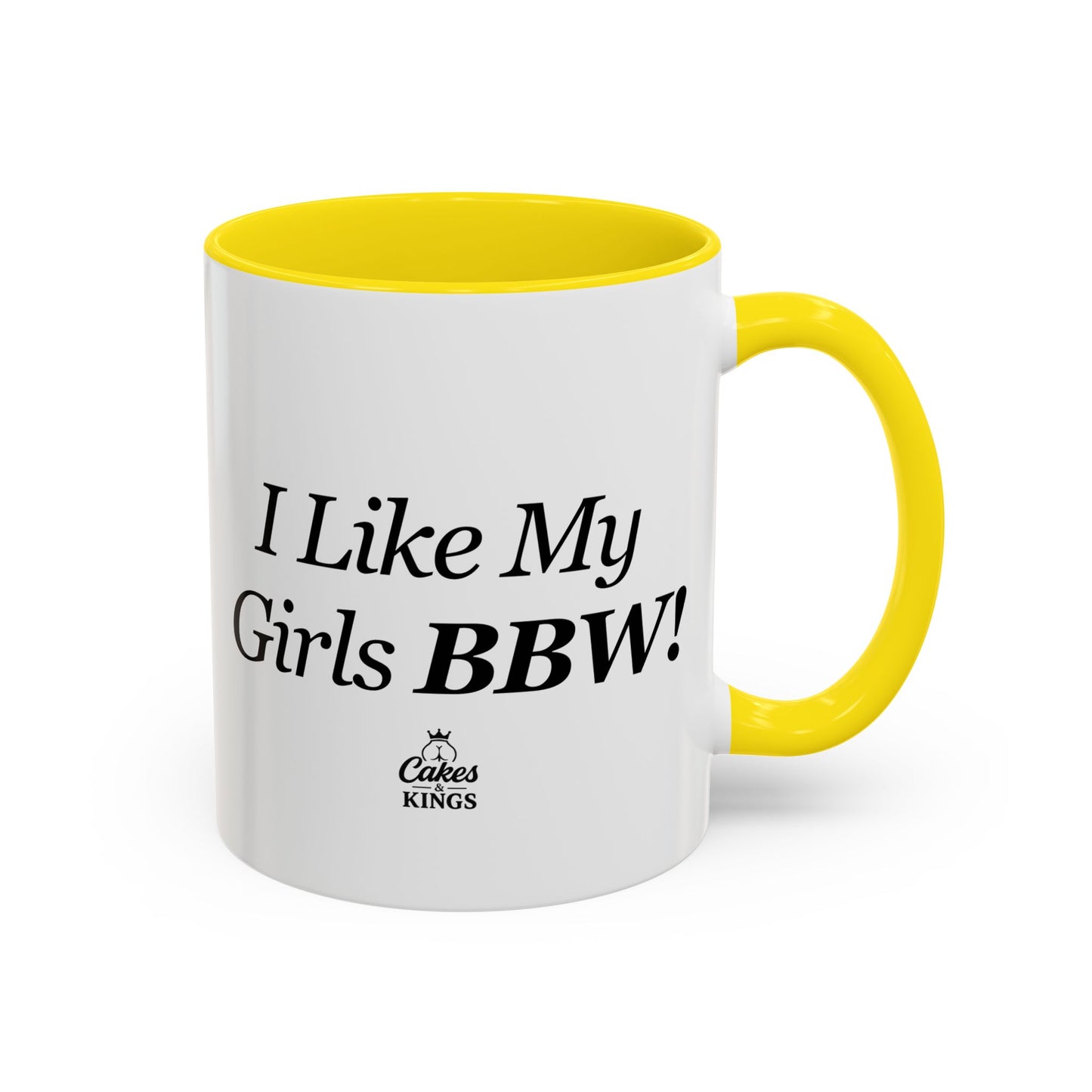 Funny Accent Coffee Mug - Perfect Gift for BBW Lovers, Funny Mugs for Friends, Coffee Cups for Home or Office
