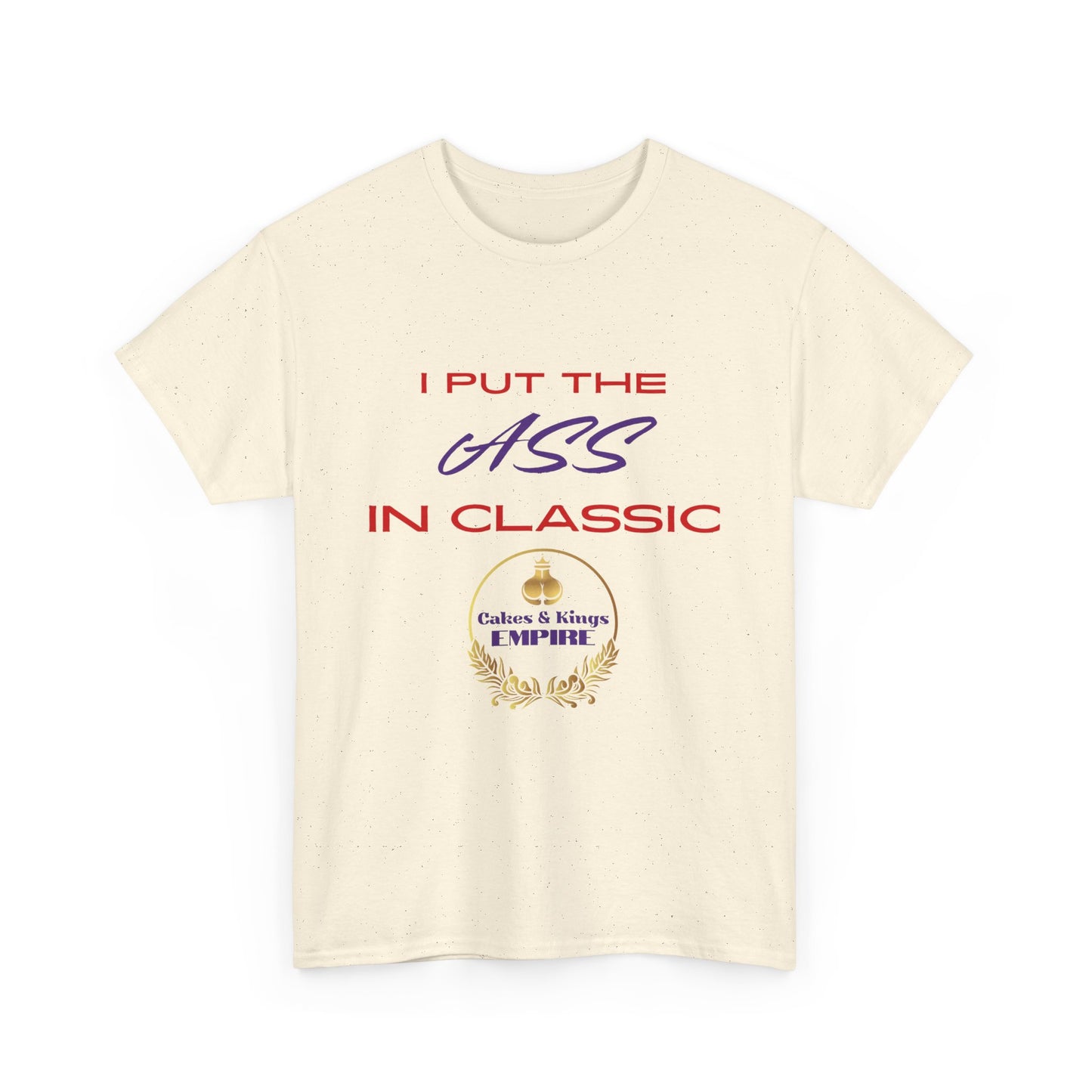 Unisex Heavy Cotton Tee - I Put the Sass in Classic, Casual Style, Gift for Friends, Trendy T-Shirt, Everyday Wear, Unique Apparel