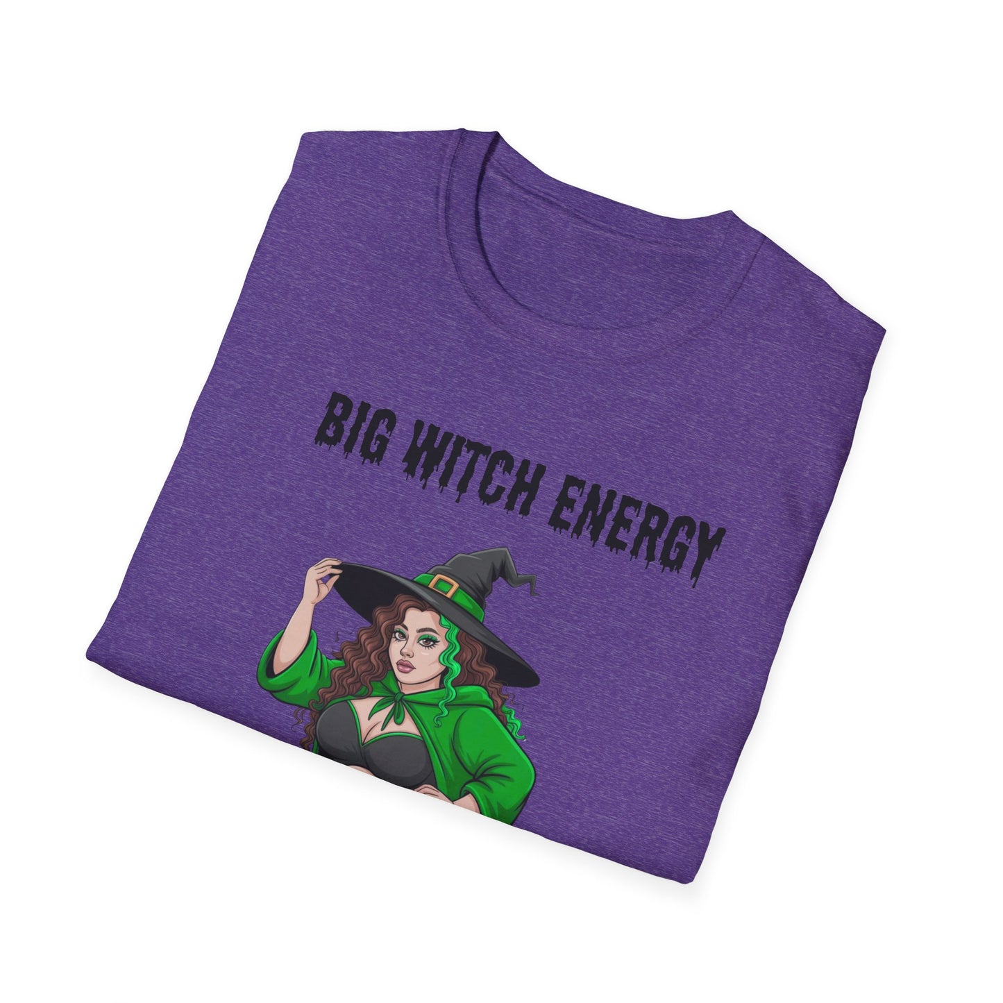 Big Witch Energy Unisex T-Shirt, Halloween Shirt, Witchy Tee, Gift for Her, Spooky Season Fun