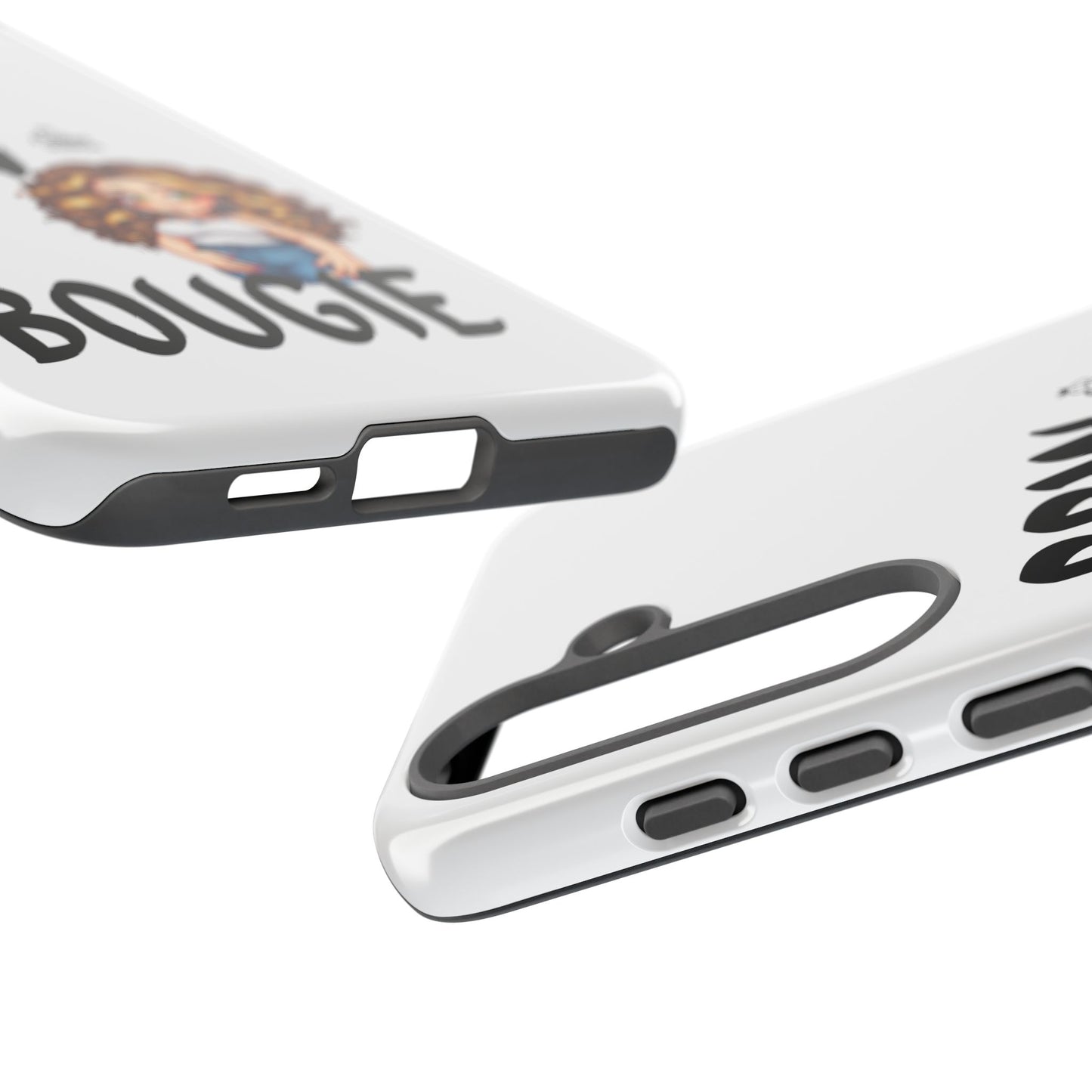 BBW & Bougie Phone Case, Cute Phone Cover for Plus Size Empowerment, Fun Gift for Friends, Motivational Case for Holidays