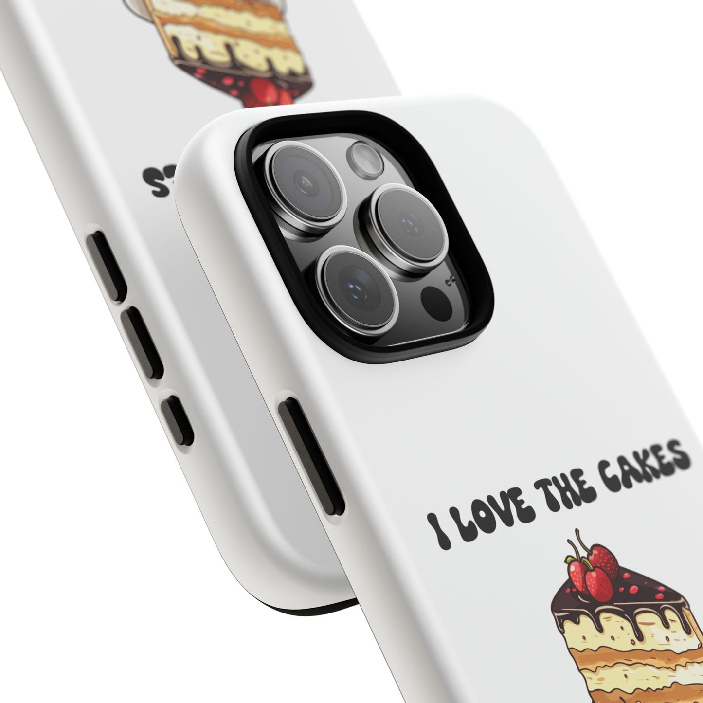 I Love the Cakes Phone Case, BBW Lover, Custom Tough Cases
