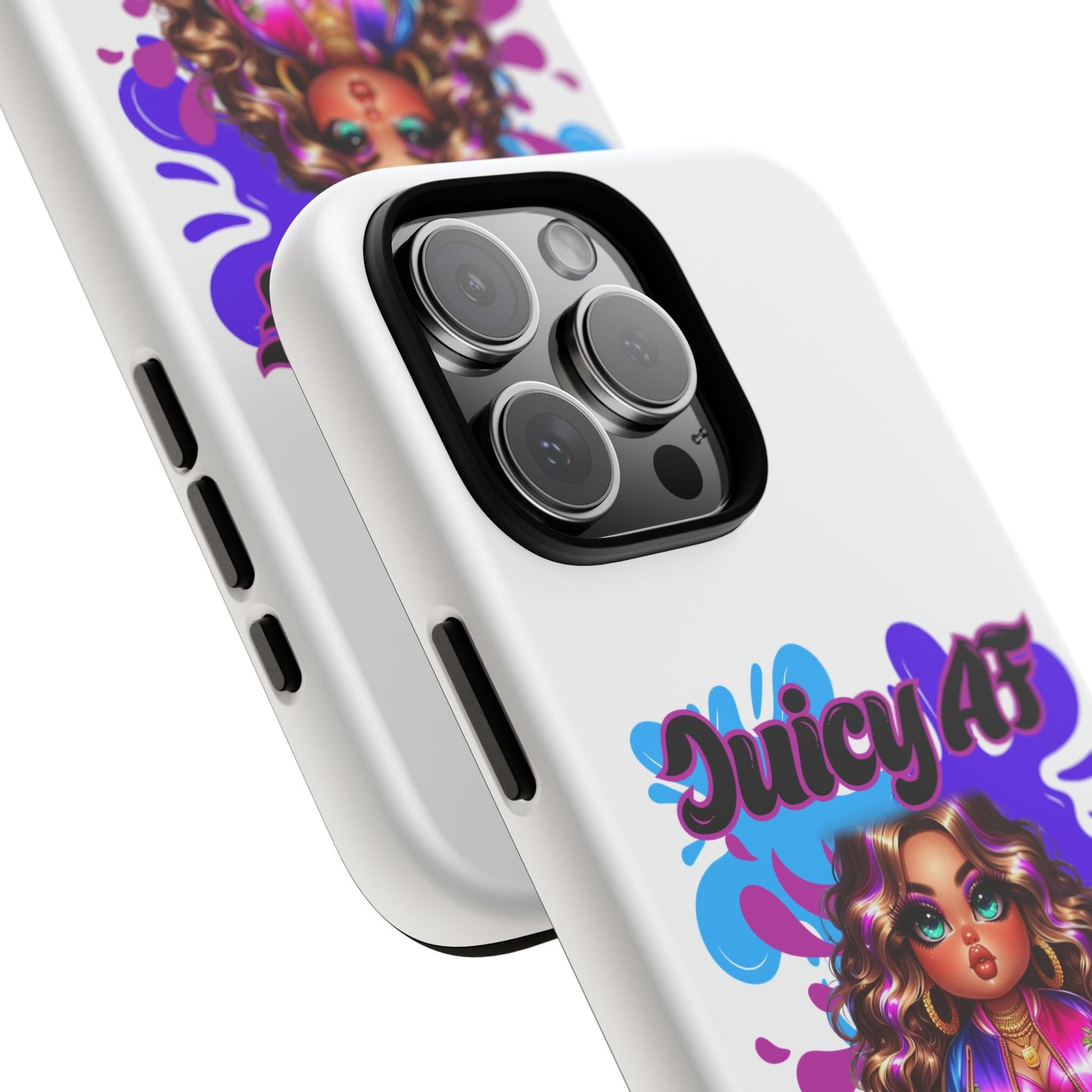 Juicy AF Phone Case, Trendy Phone Cover, Stylish Smartphone Accessory, Unique Gift for Her, Fun Pop Art Case