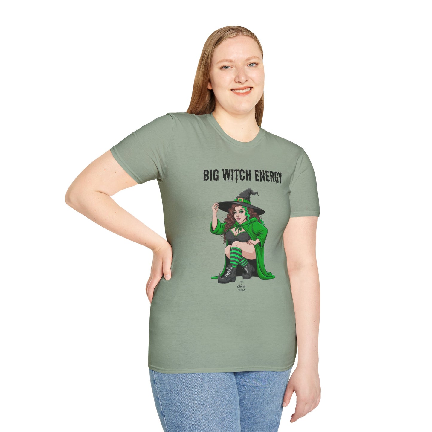 Big Witch Energy Unisex T-Shirt, Halloween Shirt, Witchy Tee, Gift for Her, Spooky Season Fun