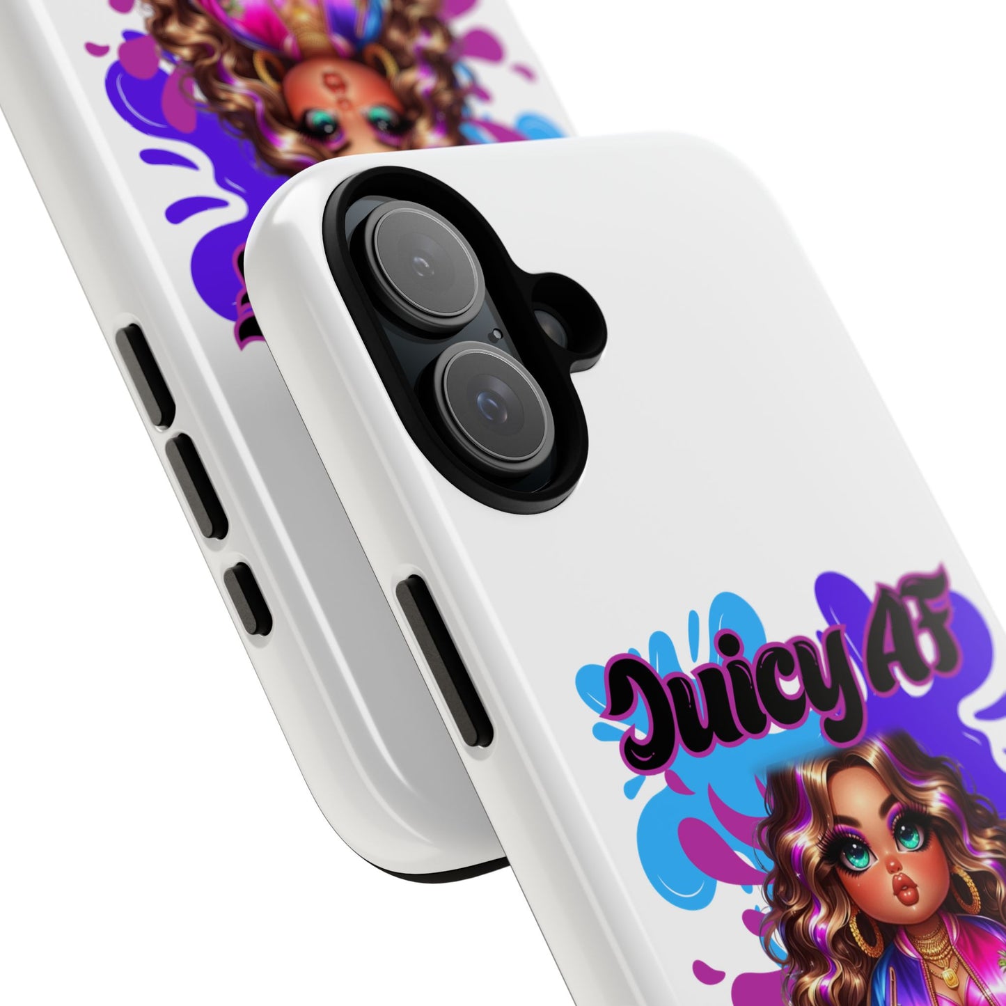 Juicy AF Phone Case, Trendy Phone Cover, Stylish Smartphone Accessory, Unique Gift for Her, Fun Pop Art Case