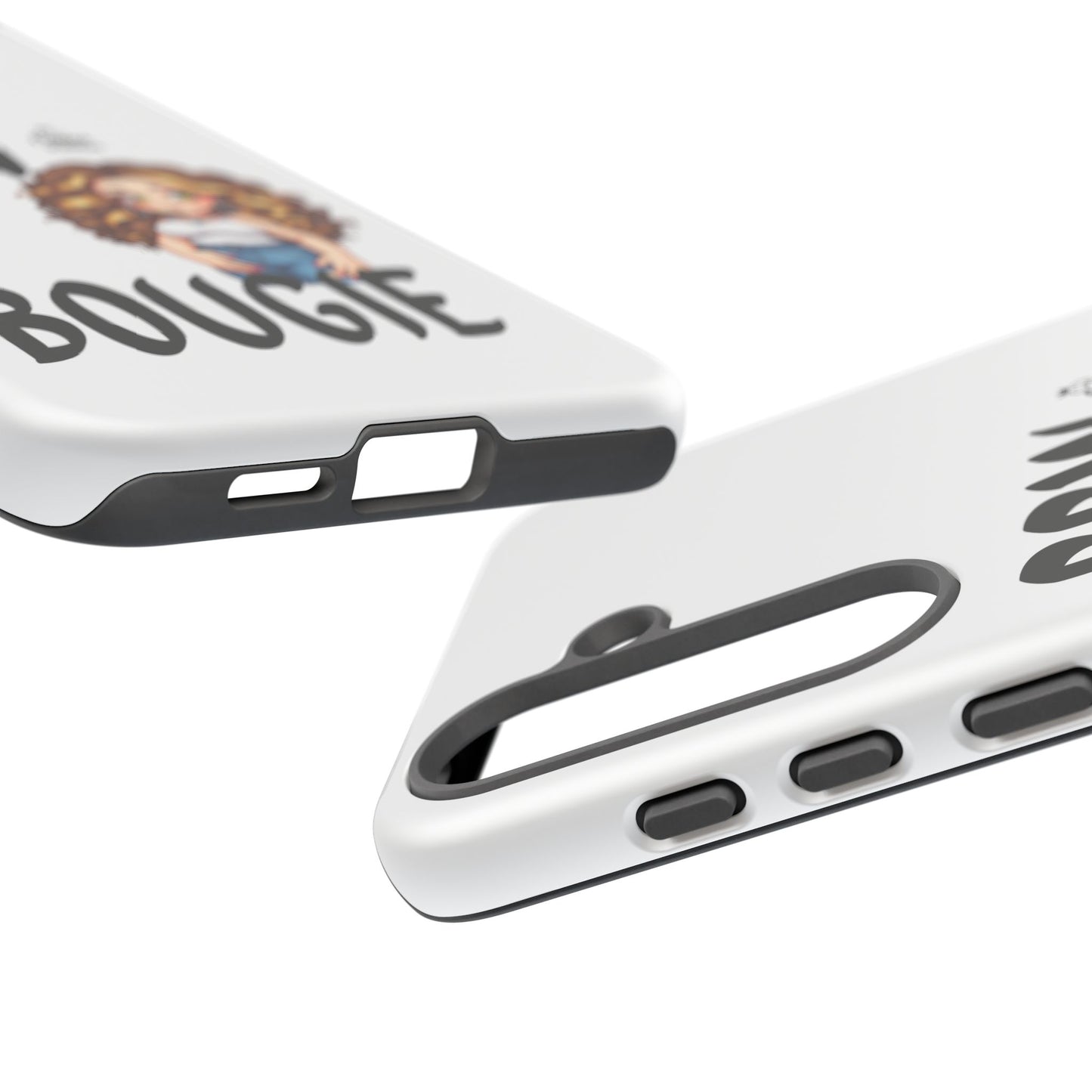 BBW & Bougie Phone Case, Cute Phone Cover for Plus Size Empowerment, Fun Gift for Friends, Motivational Case for Holidays