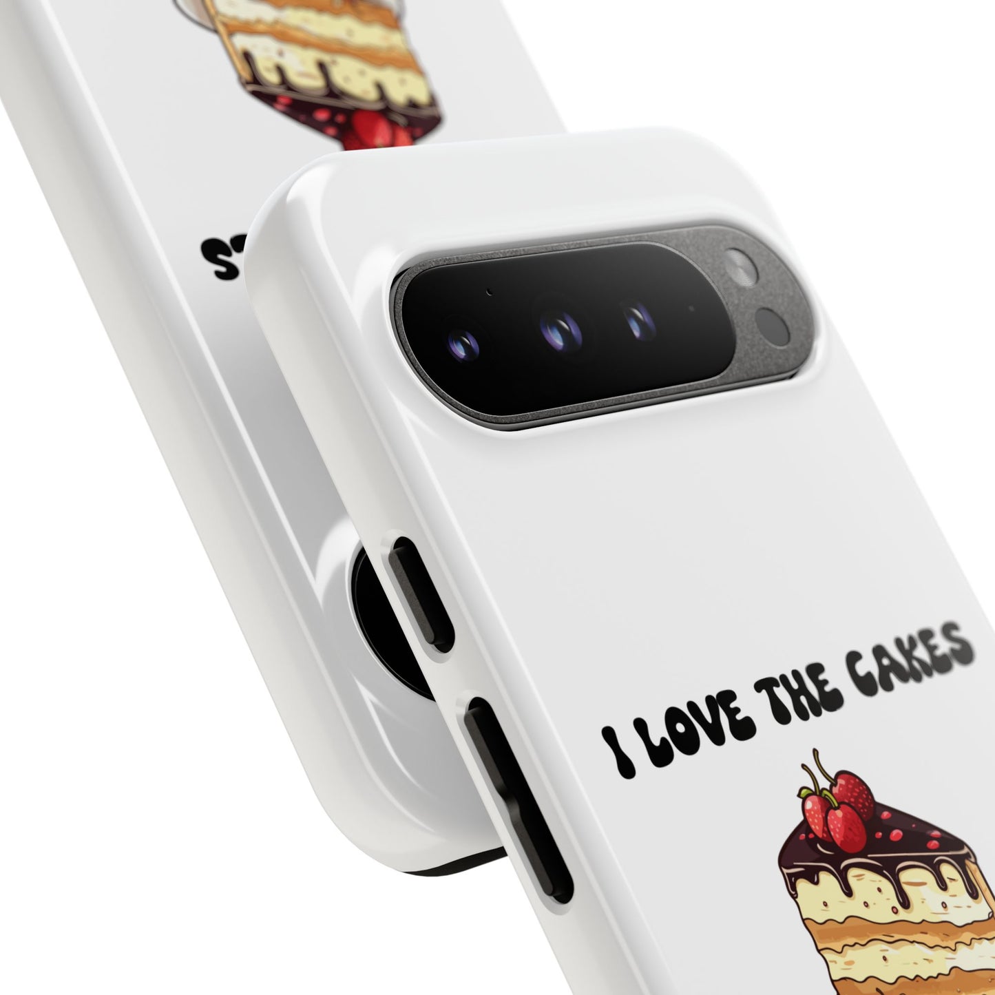 I Love the Cakes Phone Case, BBW Lover, Custom Tough Cases