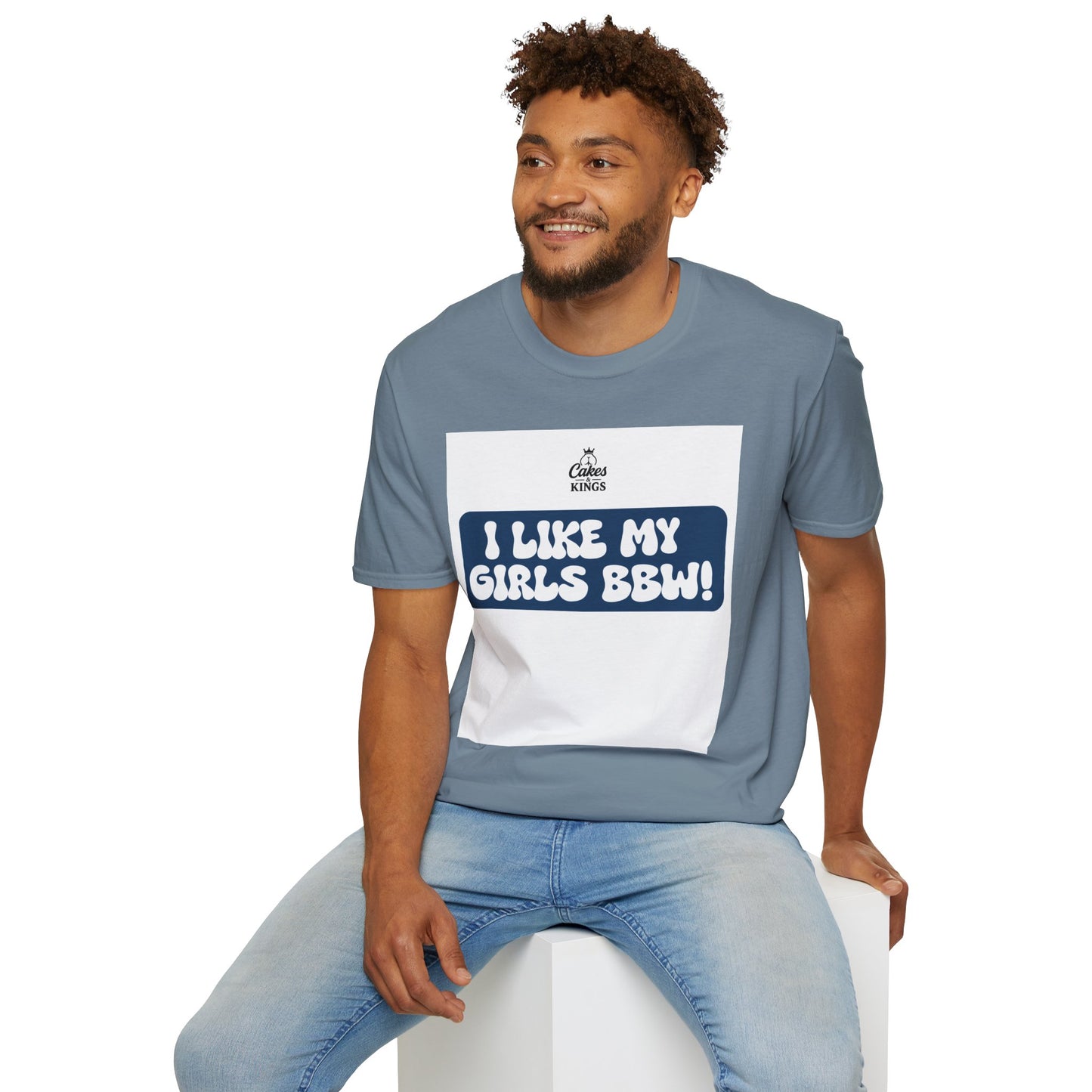 Funny BBW Love T-Shirt, Comfortable Casual Tee, Gift for Her, Plus Size Humor Top, Everyday Wear, Birthday Gift, Unisex Style