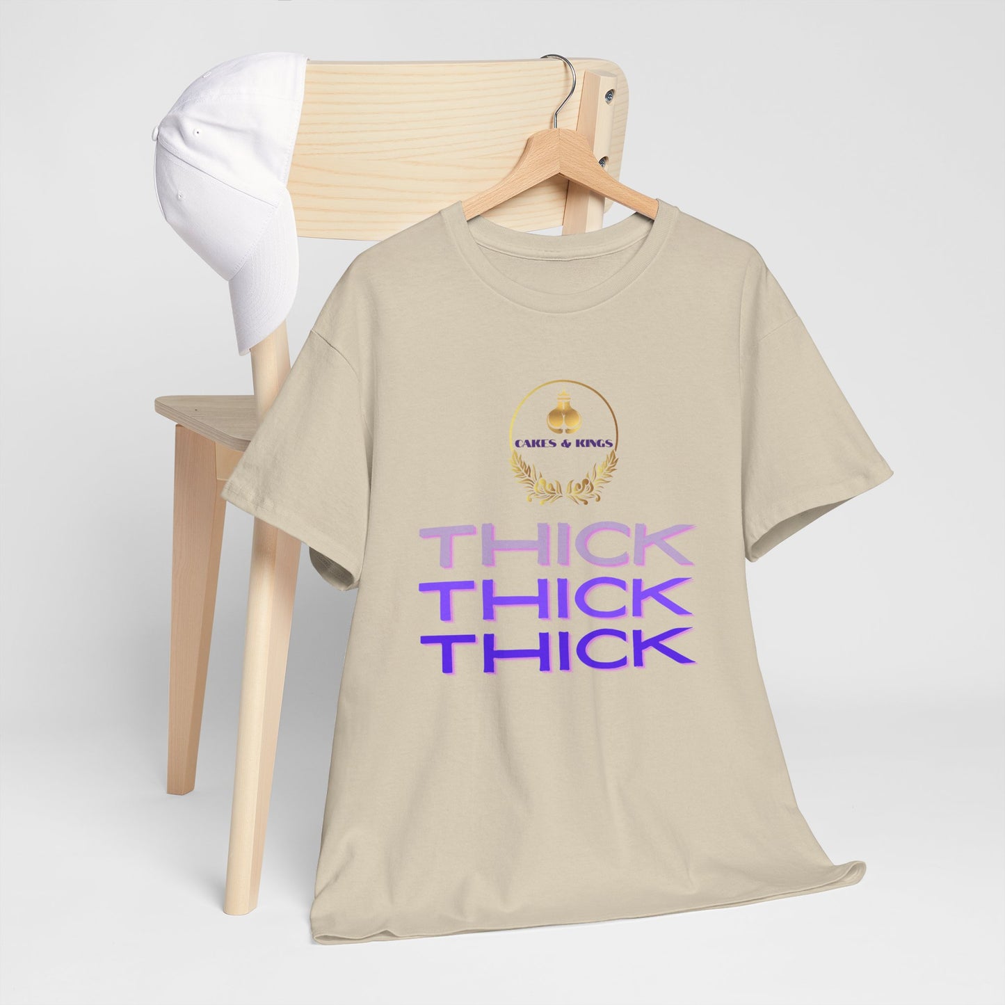 Thick Vibes Unisex Tee for Bold Statements, Casual Wear, Gift for Friends, Birthday Celebrations, Streetwear Style