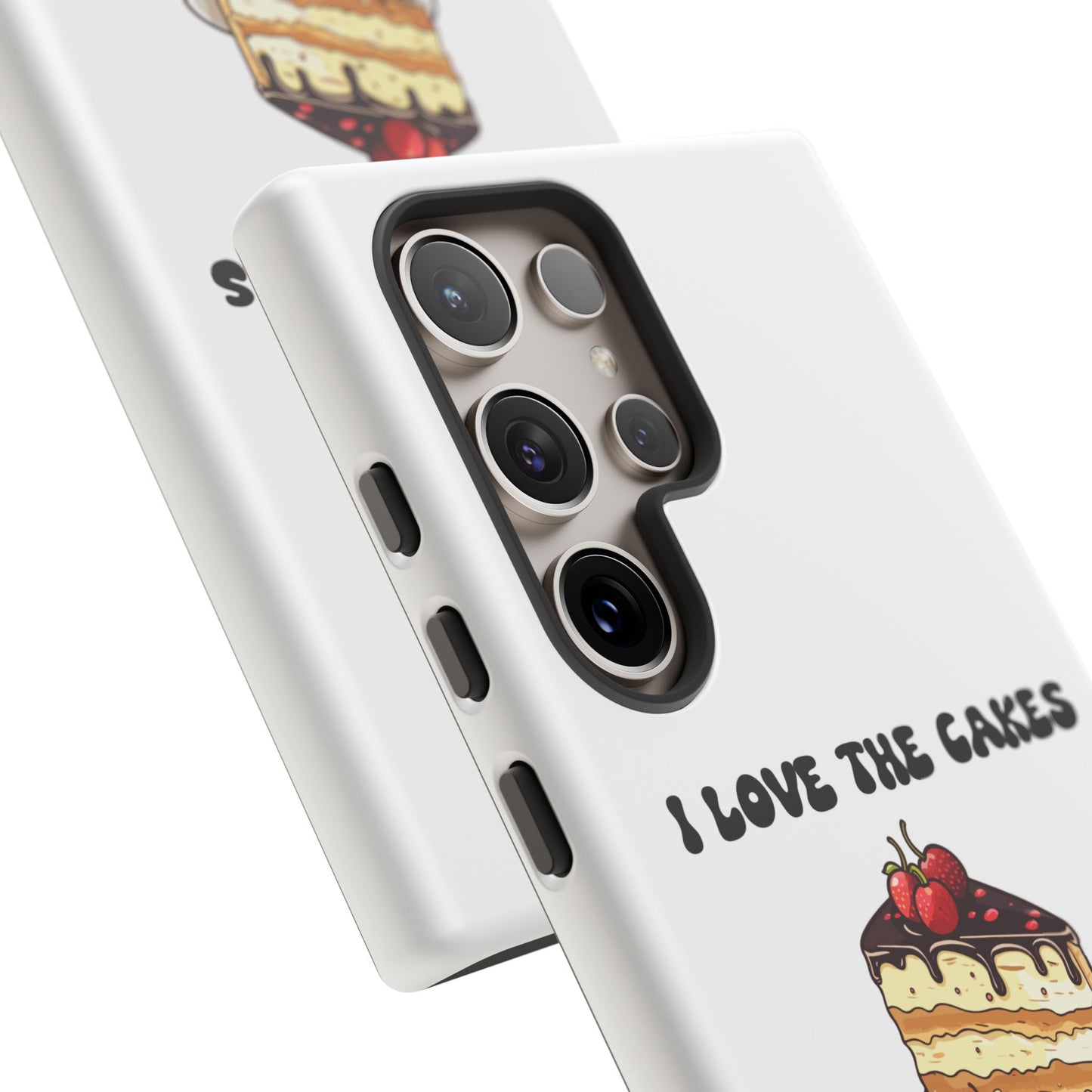 I Love the Cakes Phone Case, BBW Lover, Custom Tough Cases