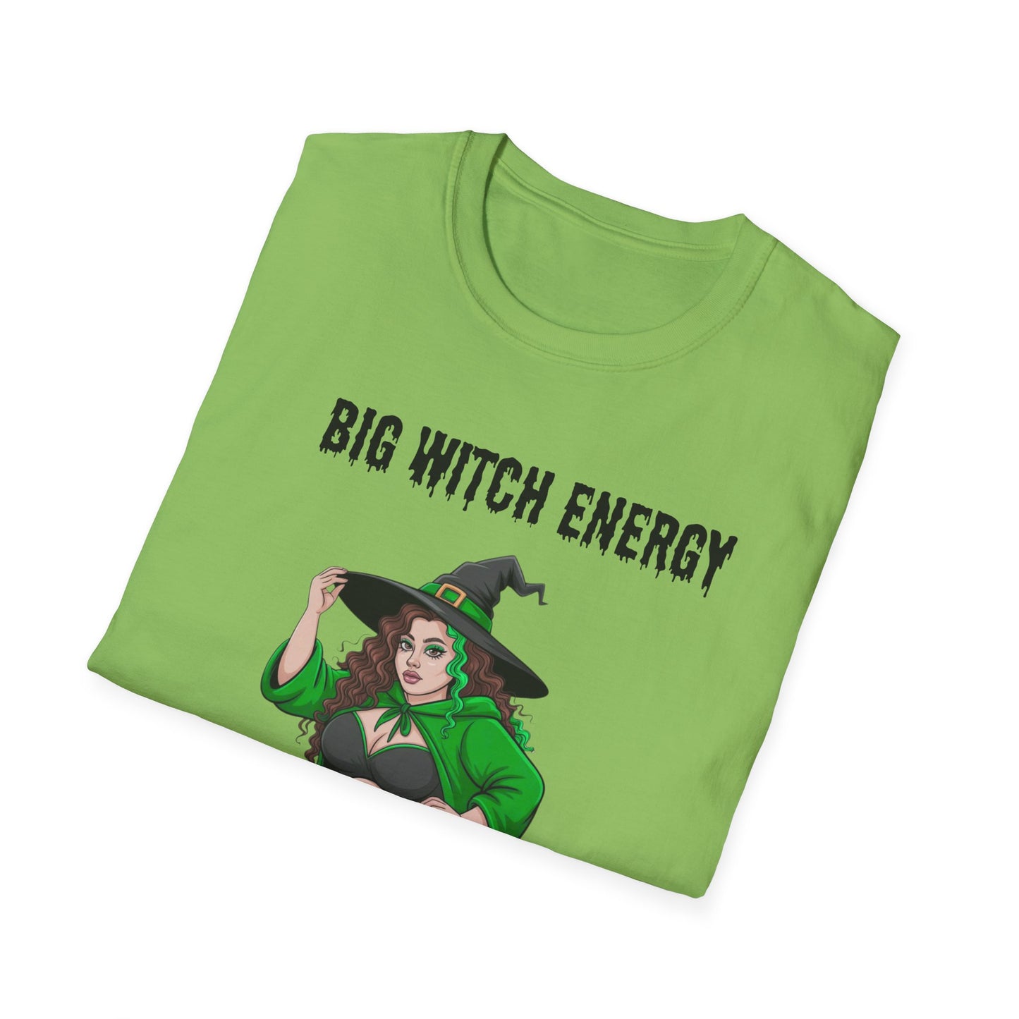 Big Witch Energy Unisex T-Shirt, Halloween Shirt, Witchy Tee, Gift for Her, Spooky Season Fun