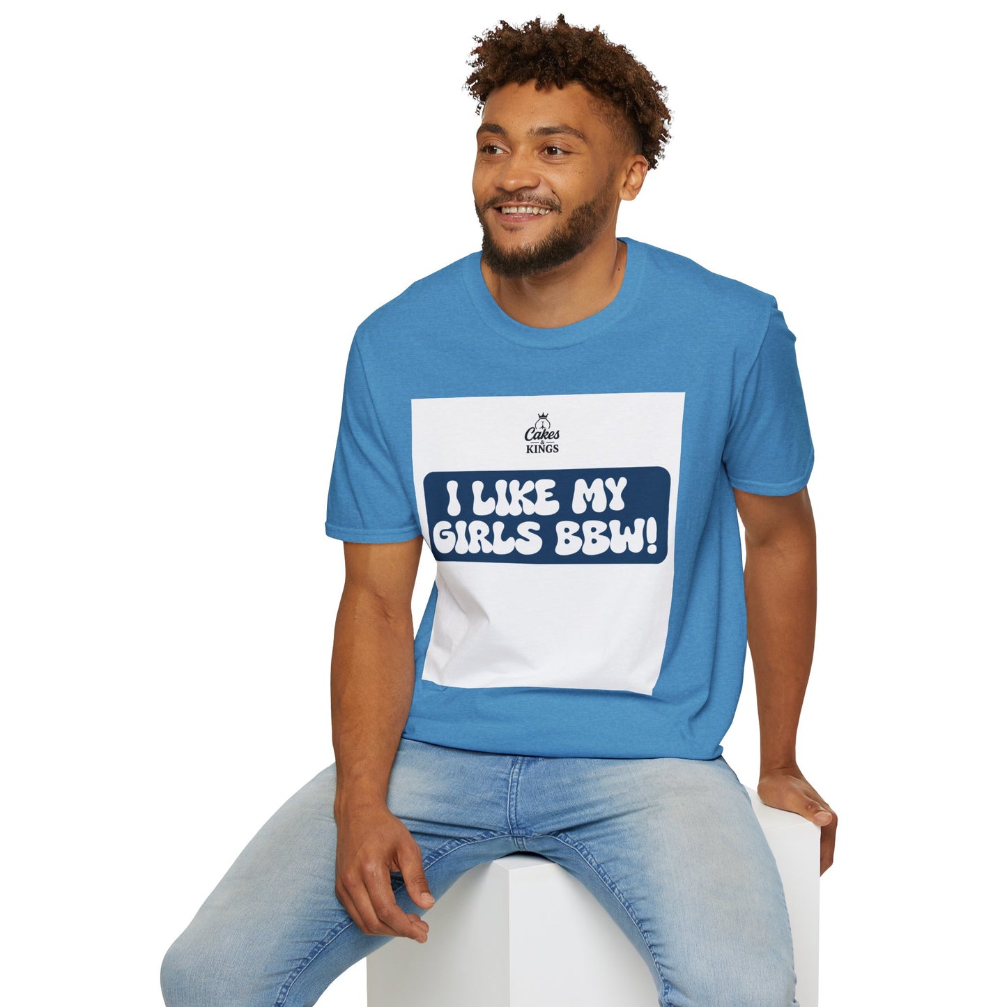 Funny BBW Love T-Shirt, Comfortable Casual Tee, Gift for Her, Plus Size Humor Top, Everyday Wear, Birthday Gift, Unisex Style