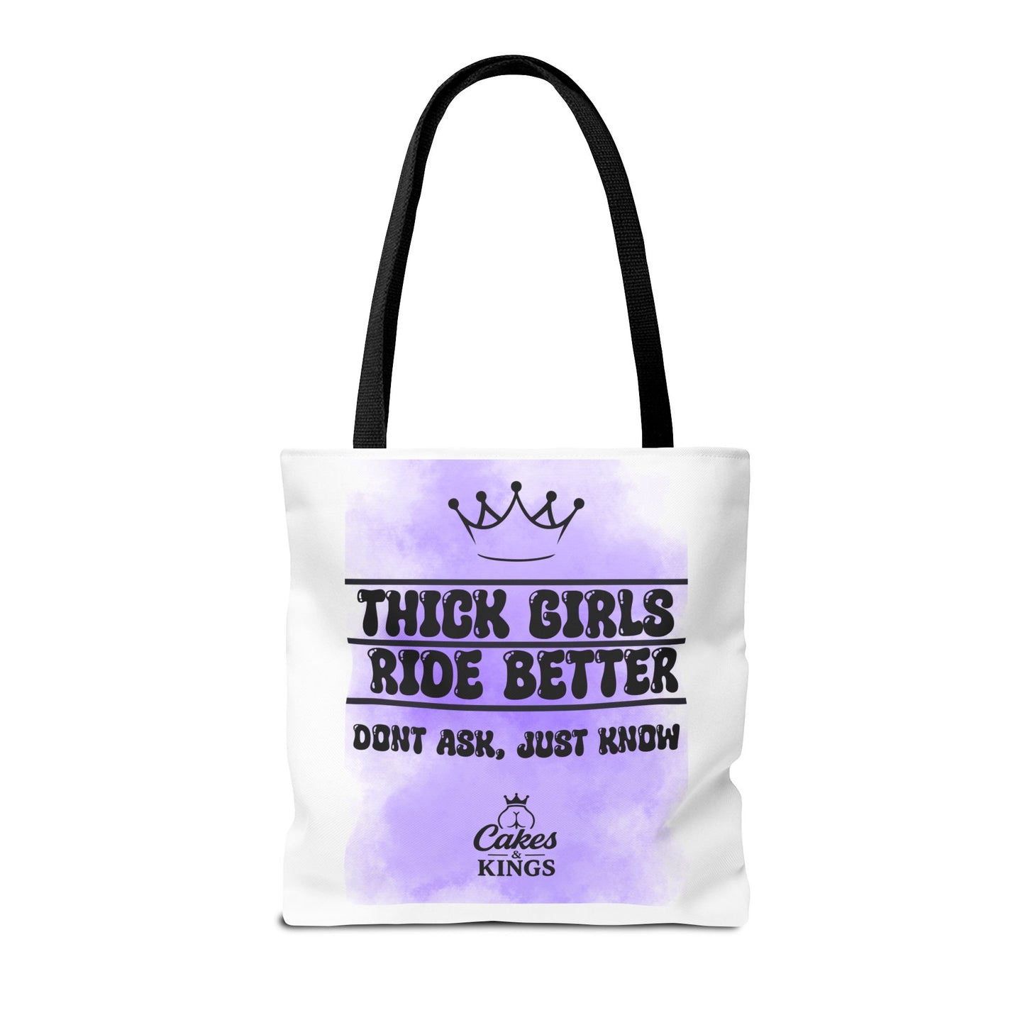 Thick Girls Tote Bag - Stylish Carryall for Empowerment, Self-Love, Shopping, Gifts, and Everyday Use