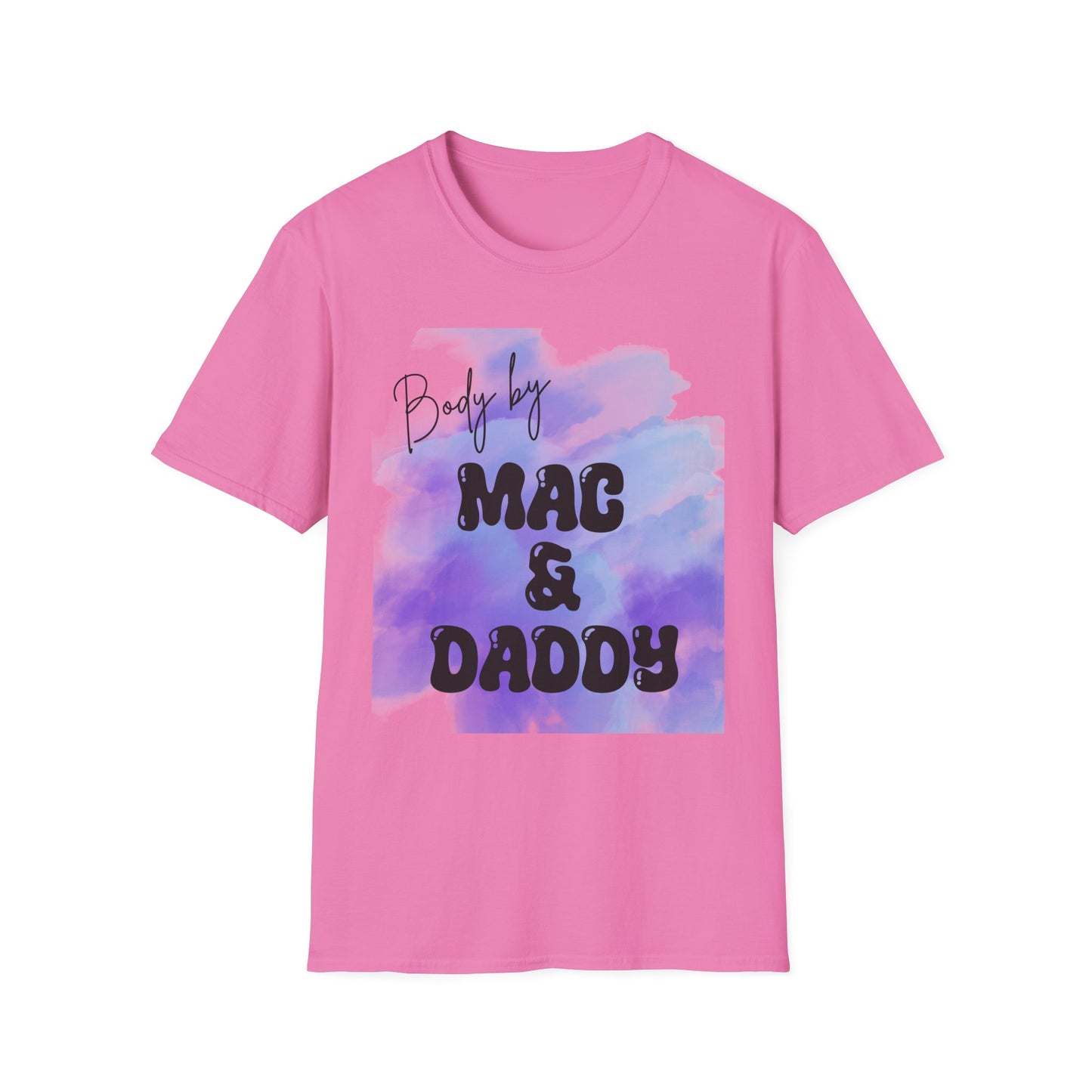 Body by Mac & Daddy Unisex Softstyle T-Shirt, BBW, Curvy Girl shirt Trendy Graphic Tee