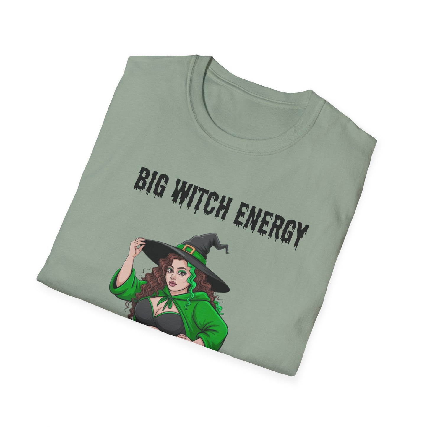 Big Witch Energy Unisex T-Shirt, Halloween Shirt, Witchy Tee, Gift for Her, Spooky Season Fun