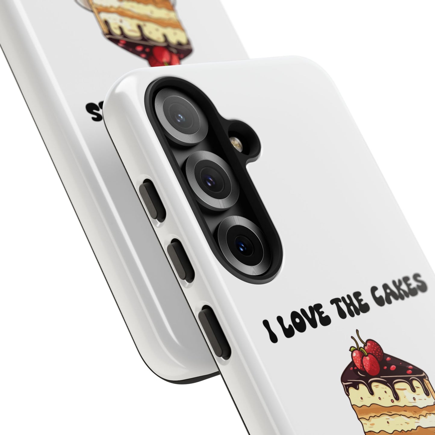 I Love the Cakes Phone Case, BBW Lover, Custom Tough Cases