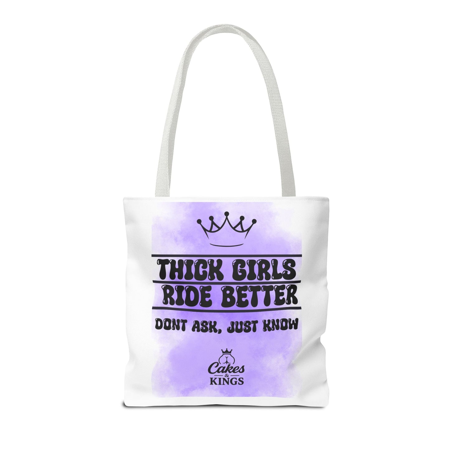 Thick Girls Tote Bag - Stylish Carryall for Empowerment, Self-Love, Shopping, Gifts, and Everyday Use
