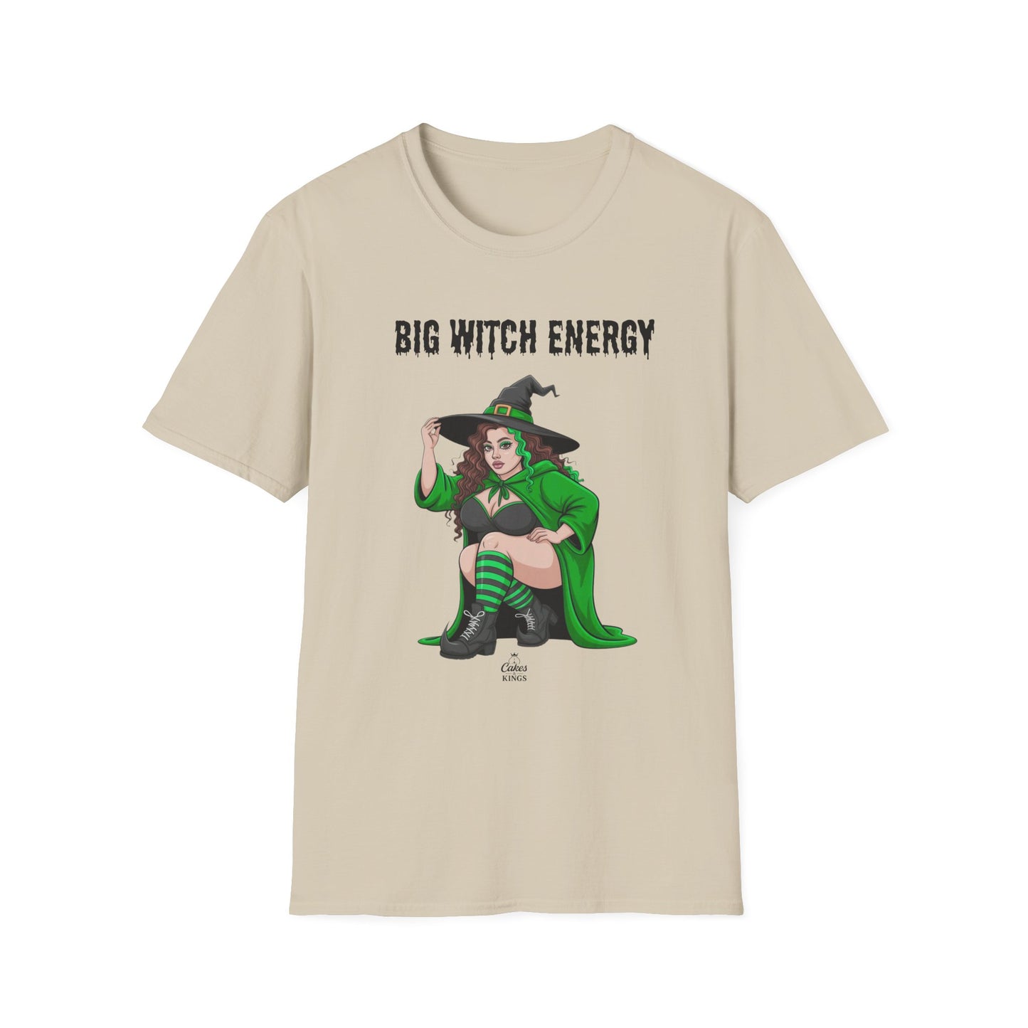 Big Witch Energy Unisex T-Shirt, Halloween Shirt, Witchy Tee, Gift for Her, Spooky Season Fun