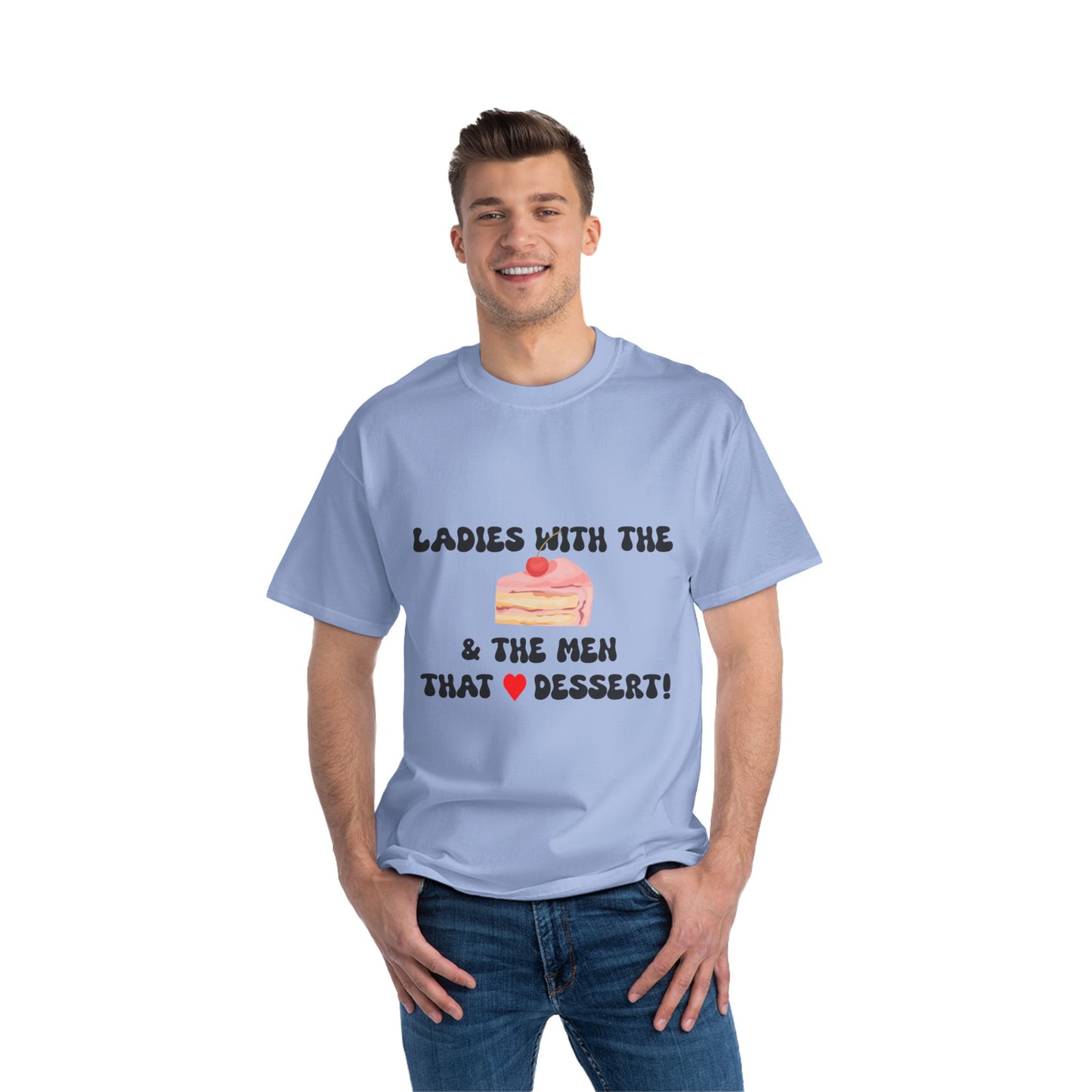 Love the Cakes T-Shirt | Curvy Women, BBW T-Shirt, Cute Casual Wear | Birthday Gift