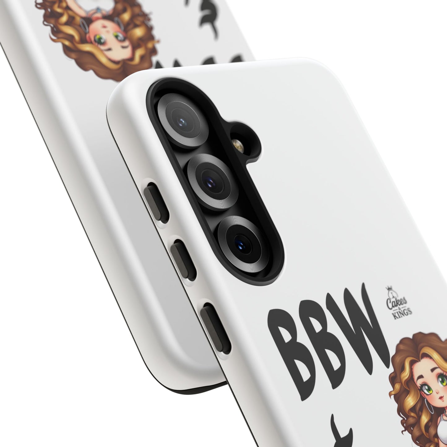 BBW & Bougie Phone Case, Cute Phone Cover for Plus Size Empowerment, Fun Gift for Friends, Motivational Case for Holidays
