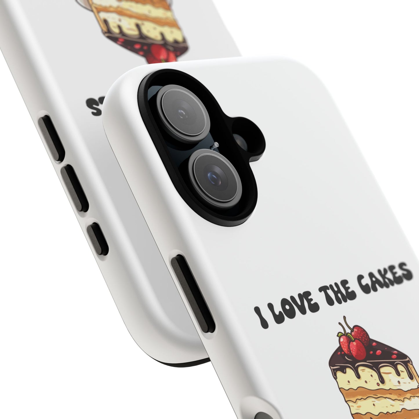 I Love the Cakes Phone Case, BBW Lover, Custom Tough Cases