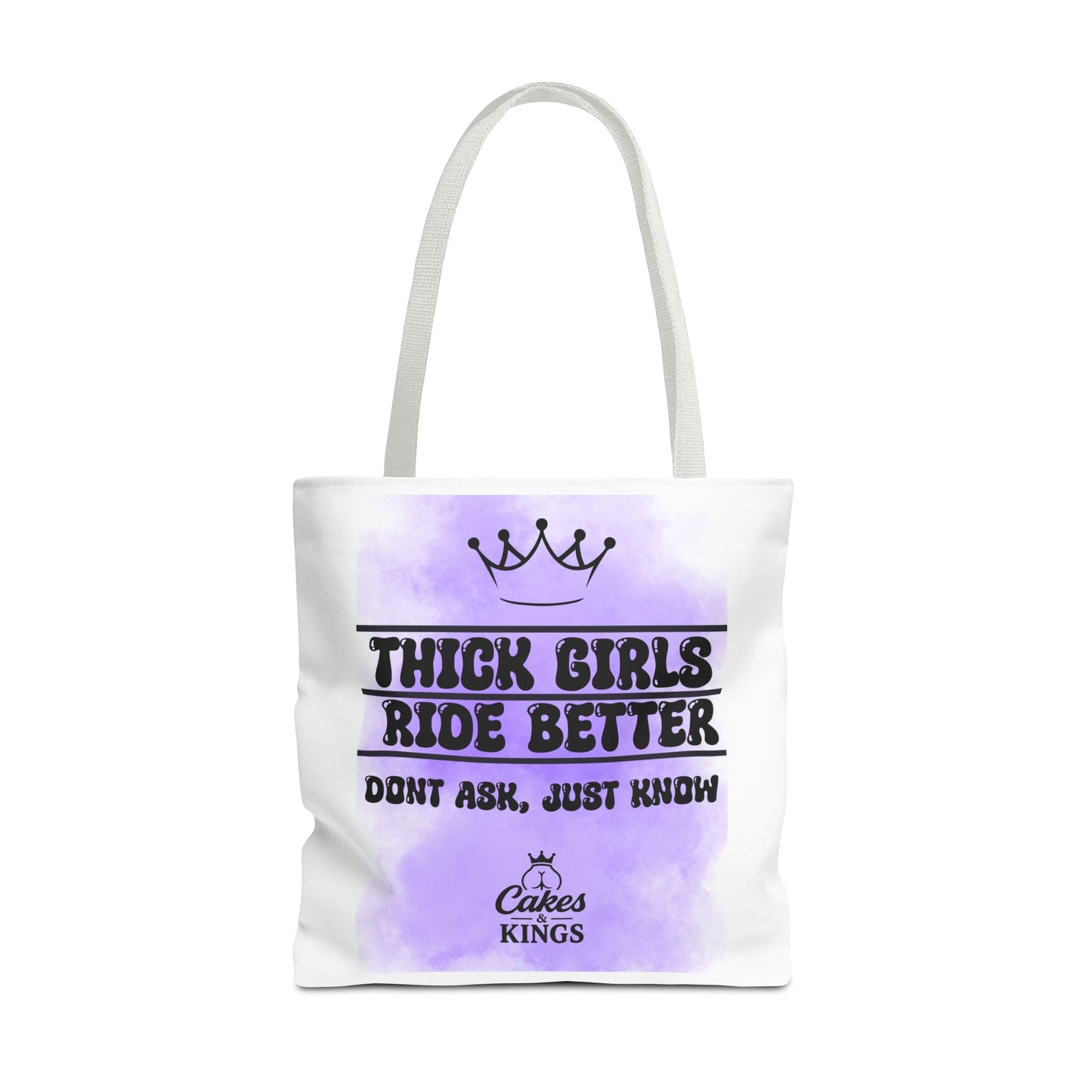 Thick Girls Tote Bag - Stylish Carryall for Empowerment, Self-Love, Shopping, Gifts, and Everyday Use