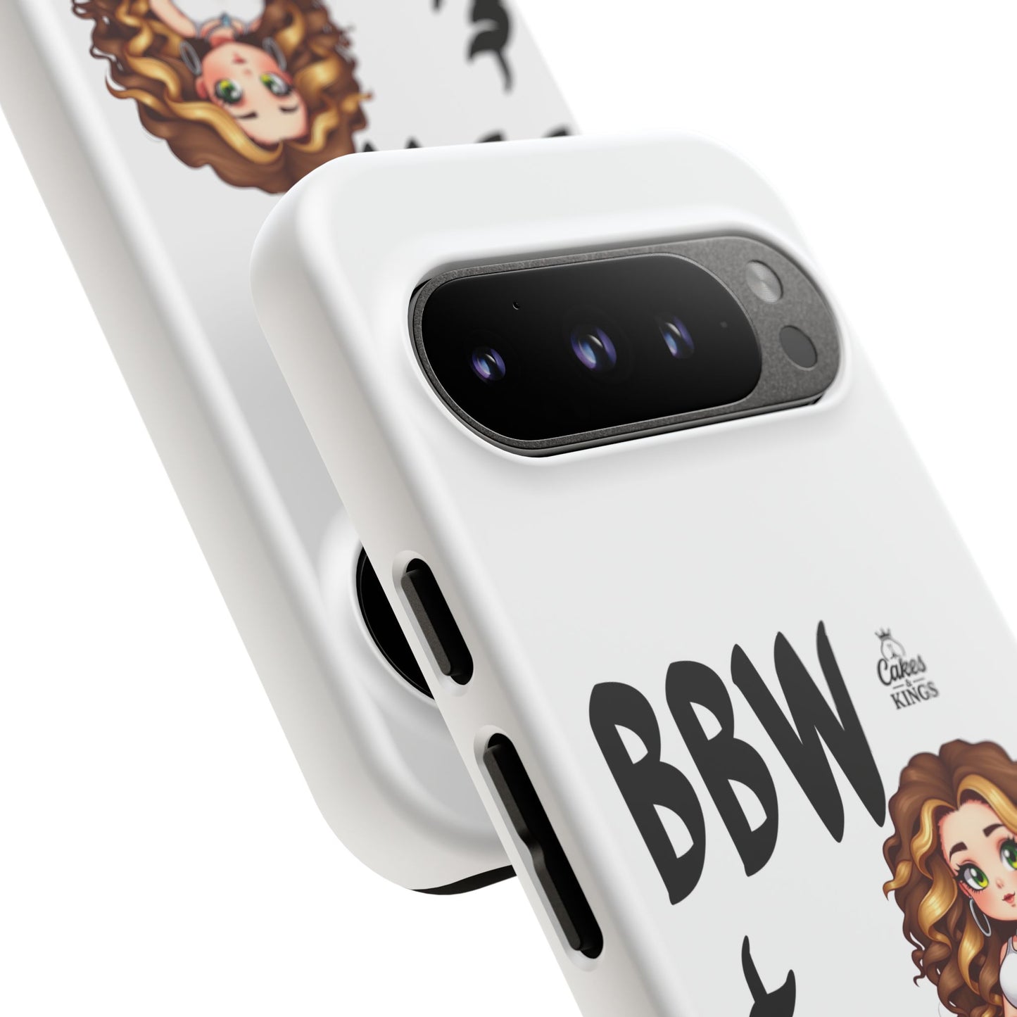 BBW & Bougie Phone Case, Cute Phone Cover for Plus Size Empowerment, Fun Gift for Friends, Motivational Case for Holidays