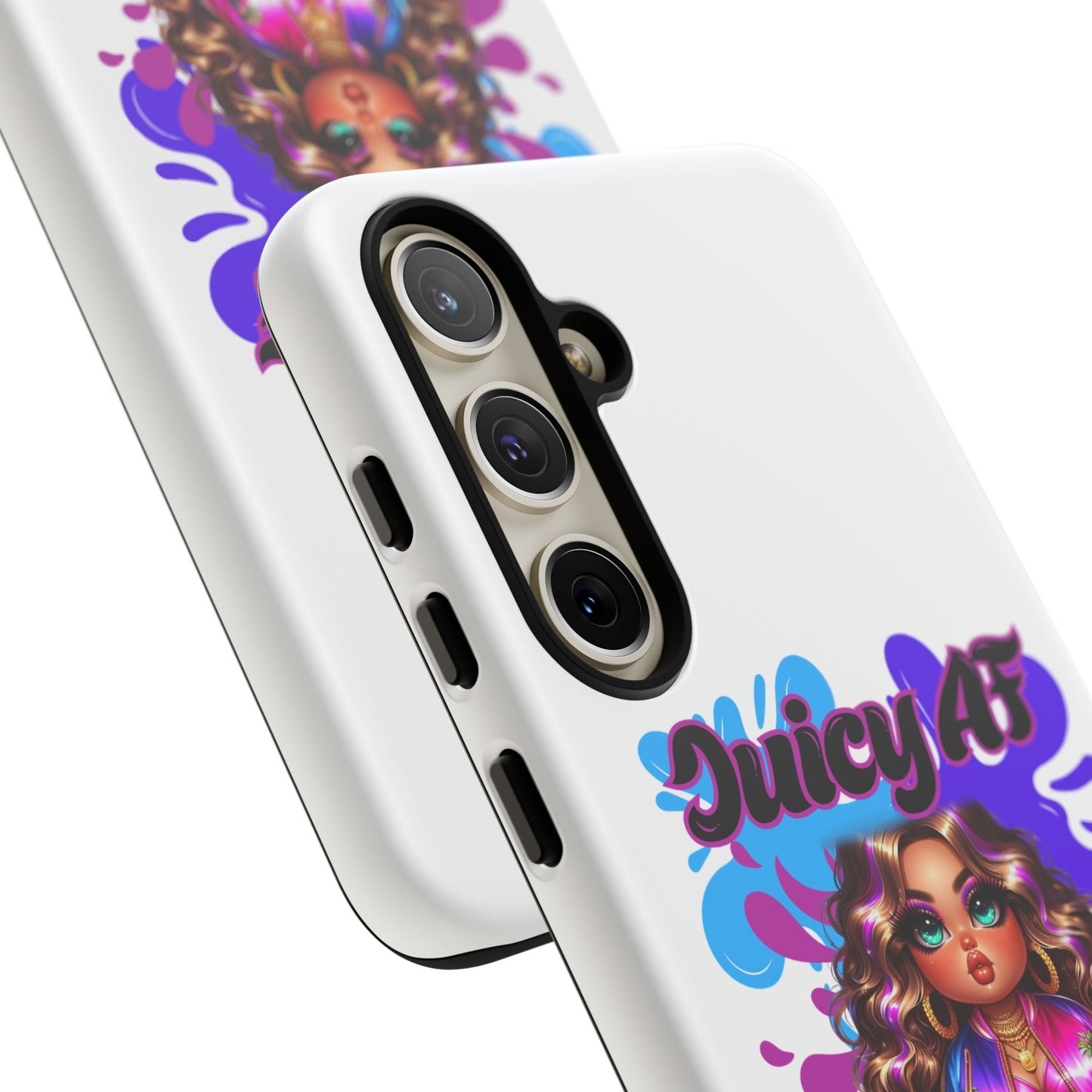 Juicy AF Phone Case, Trendy Phone Cover, Stylish Smartphone Accessory, Unique Gift for Her, Fun Pop Art Case