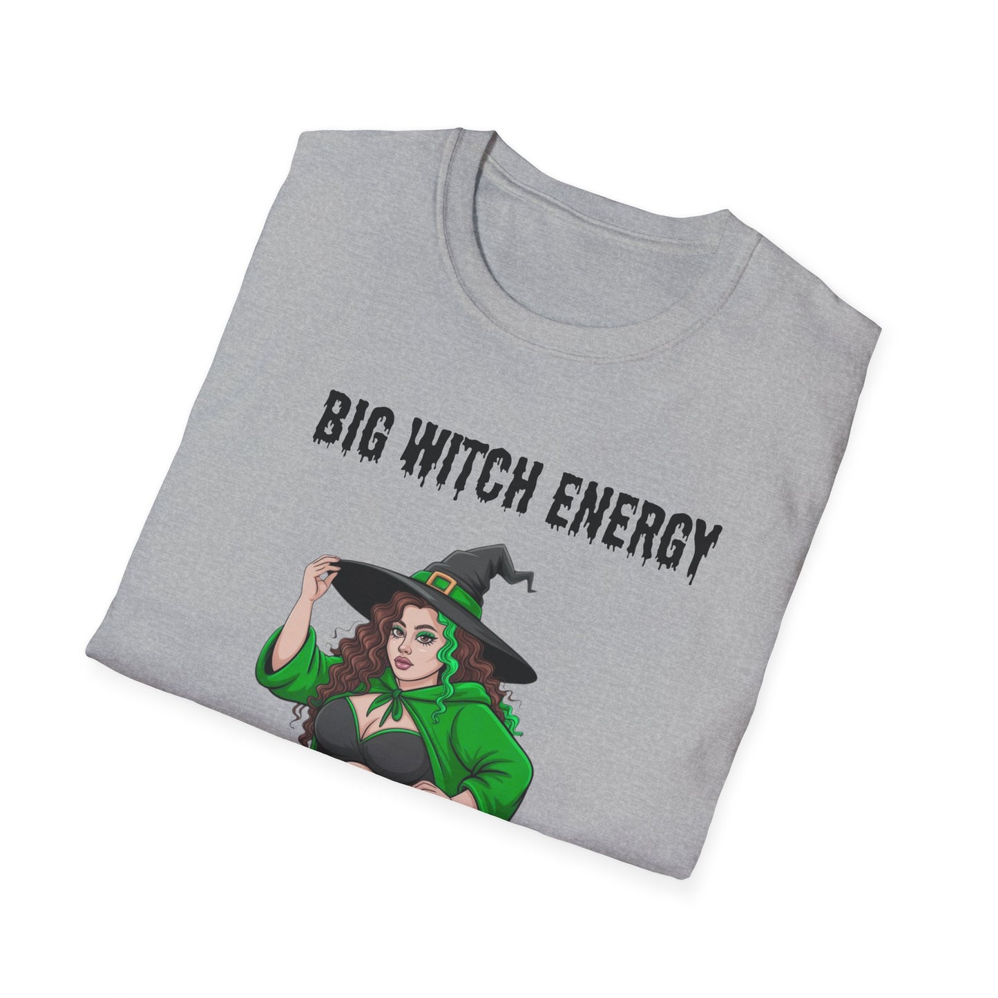 Big Witch Energy Unisex T-Shirt, Halloween Shirt, Witchy Tee, Gift for Her, Spooky Season Fun