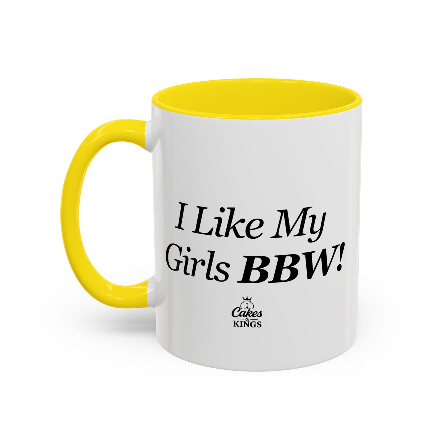 Funny Accent Coffee Mug - Perfect Gift for BBW Lovers, Funny Mugs for Friends, Coffee Cups for Home or Office