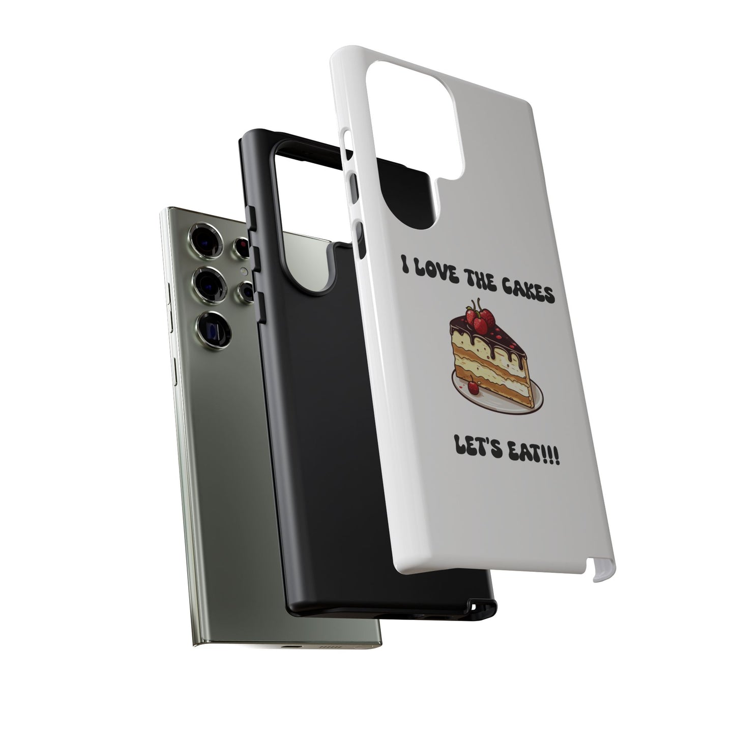 I Love the Cakes Phone Case, BBW Lover, Custom Tough Cases