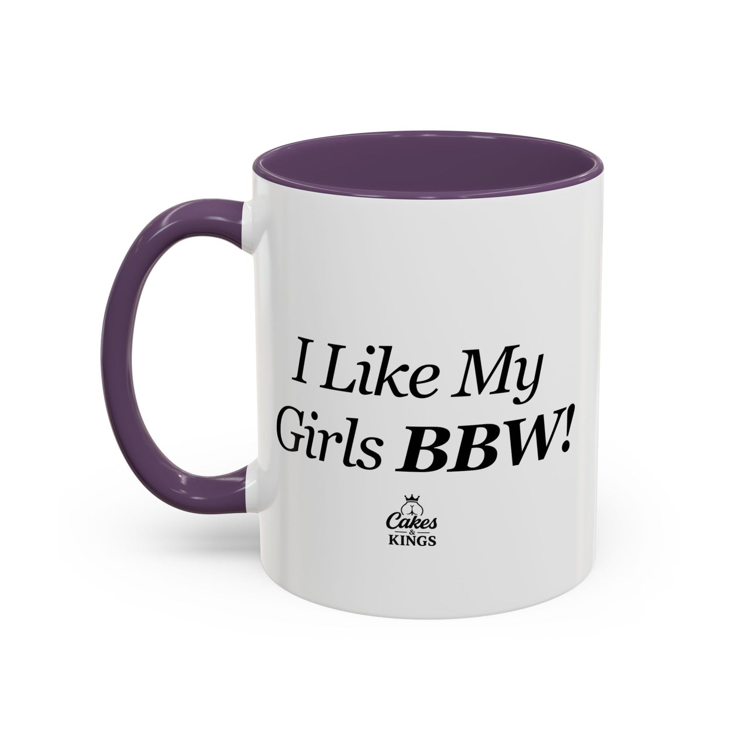 Funny Accent Coffee Mug - Perfect Gift for BBW Lovers, Funny Mugs for Friends, Coffee Cups for Home or Office