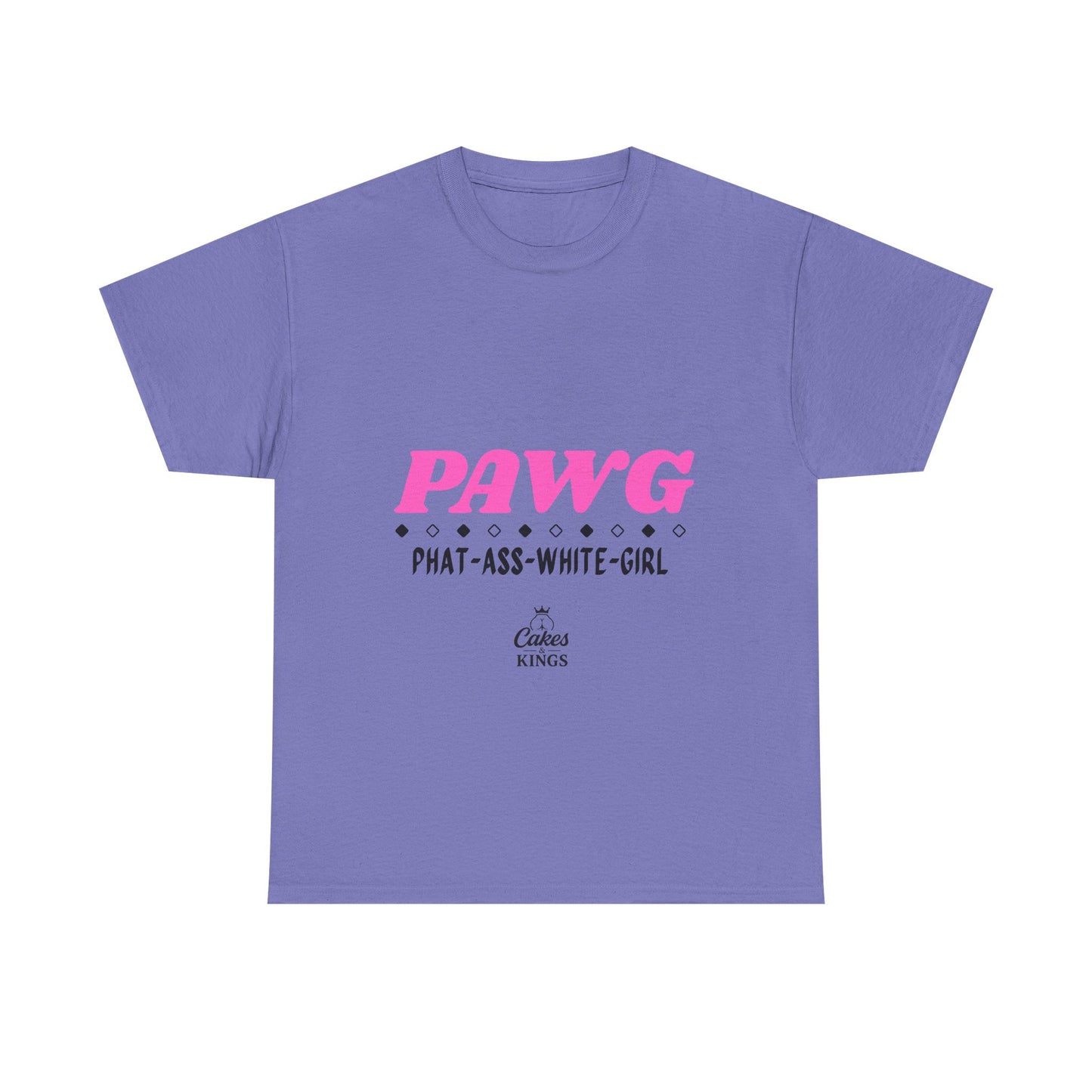 PAWG - Phat Ass White Gril, Unisex Graphic Tee: Fun & Playful PUAG Shirt for Casual Wear, Gifts, Parties, Street Style, Everyday Outfit
