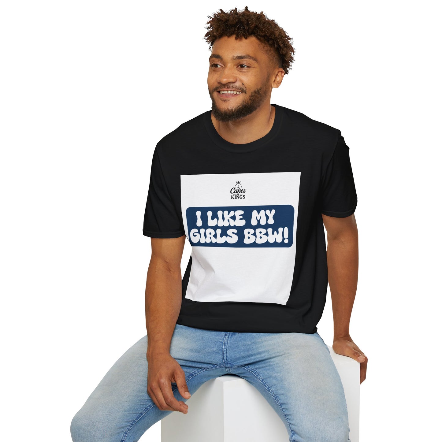 Funny BBW Love T-Shirt, Comfortable Casual Tee, Gift for Her, Plus Size Humor Top, Everyday Wear, Birthday Gift, Unisex Style